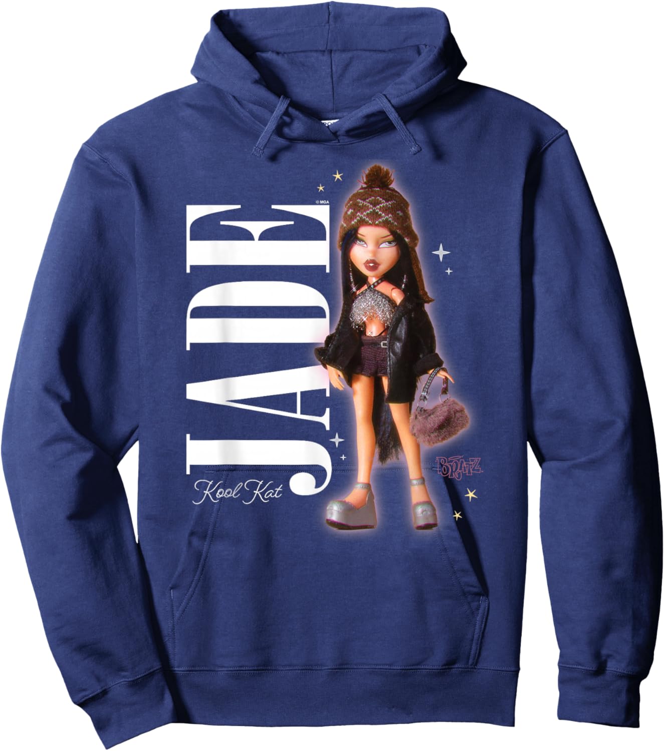 Bratz - Jade Kool Kat Hoodie - Hoodie | Navy