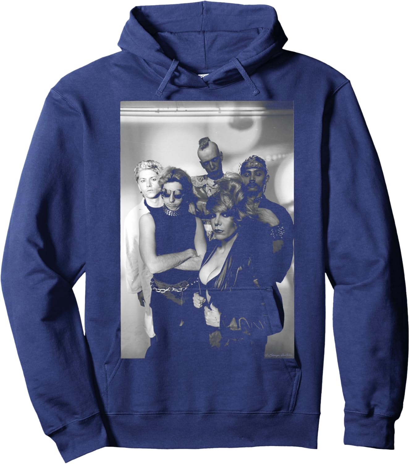 The Plasmatics Hardcore Punk Band By George DuBose Hoodie - Hoodie | Navy