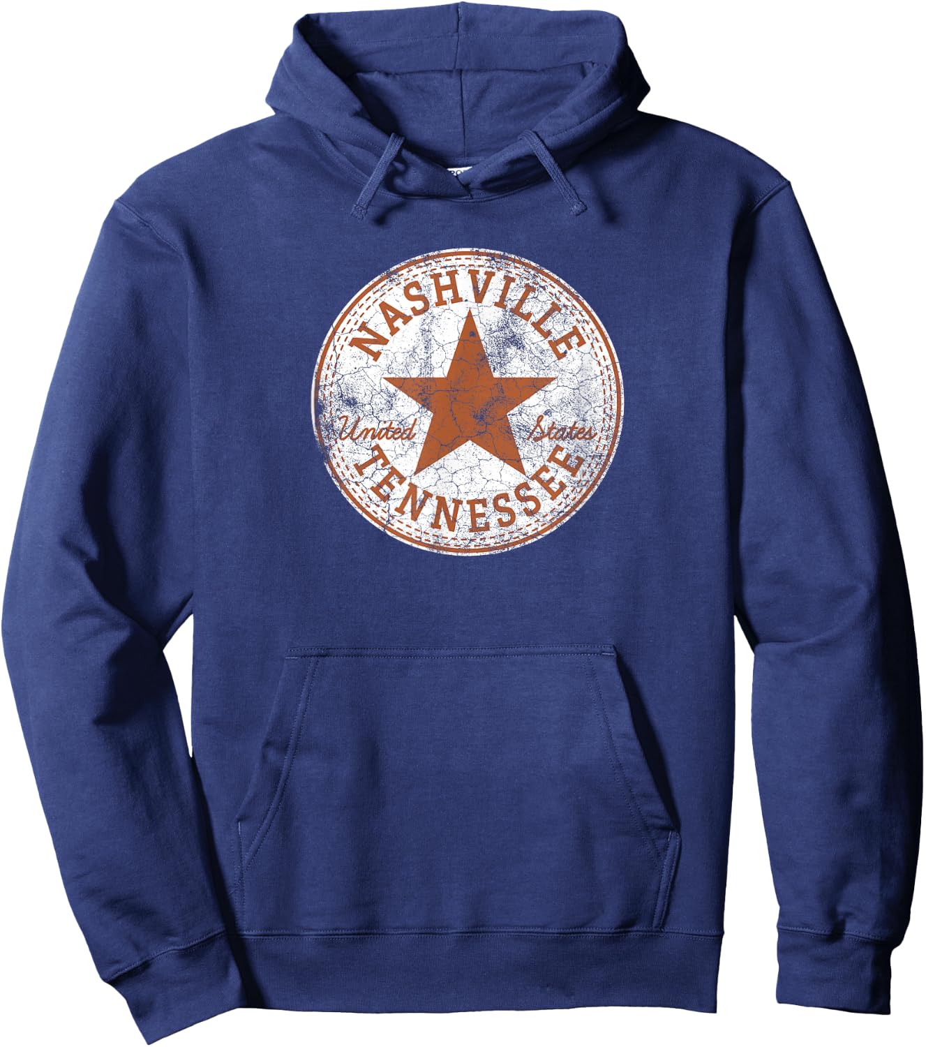Nashville Tennessee Country Music City United States Outfit Hoodie - Hoodie | Navy
