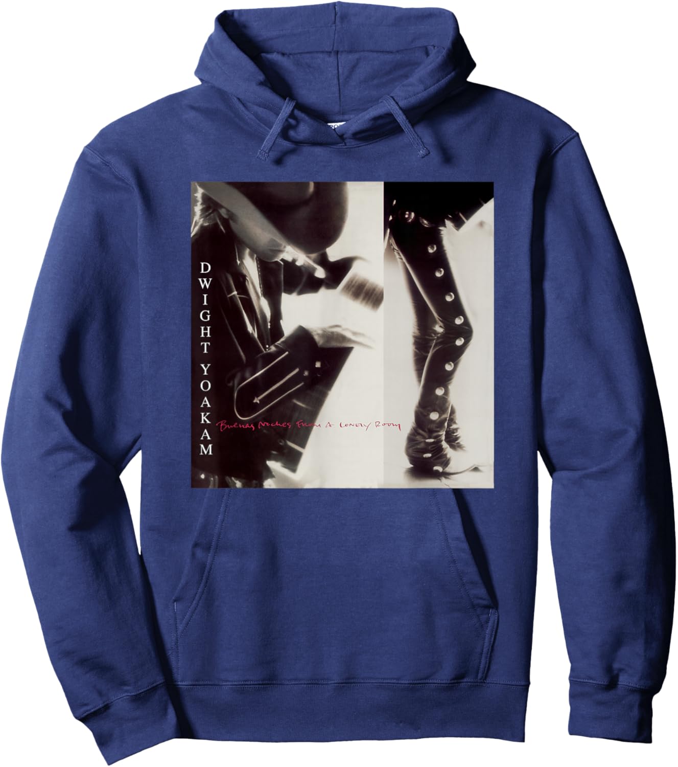 Dwight Yoakam Buenas Noches Hoodie - Hoodie | Navy