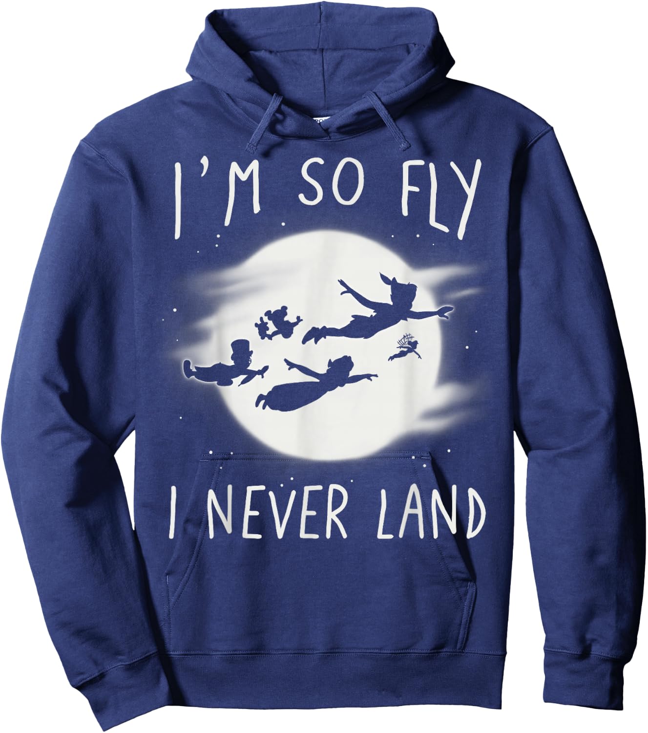 Disney Peter Pan I'm So Fly I Never Land Hoodie - Hoodie | Navy