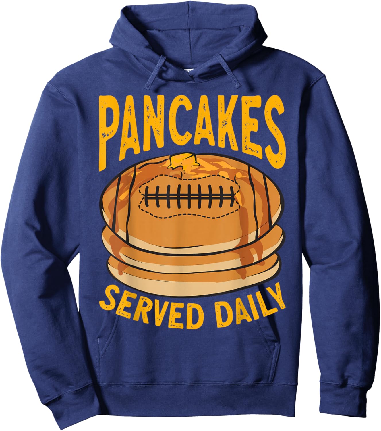Pancake Breakfast Pancake Hoodie - Hoodie | Navy