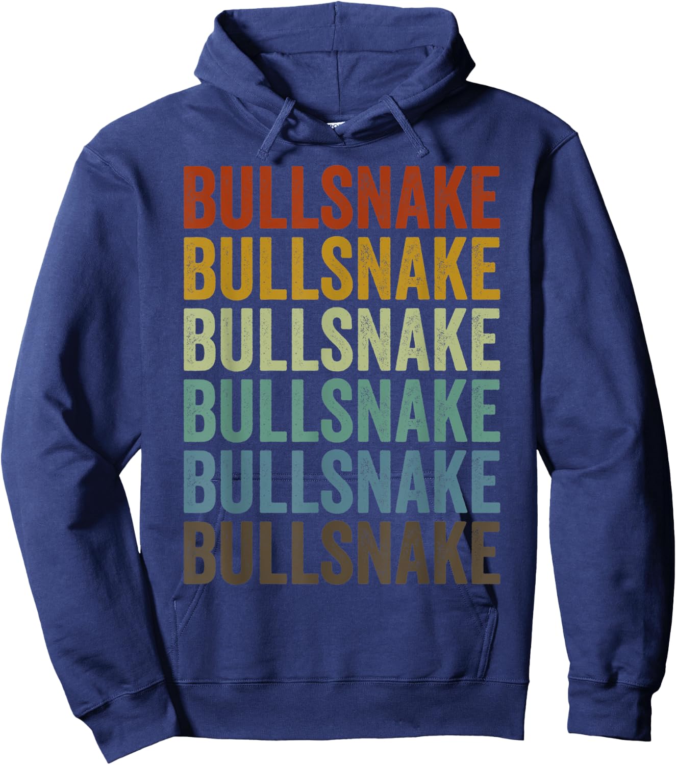 Bullsnake Retro Hoodie - Hoodie | Navy