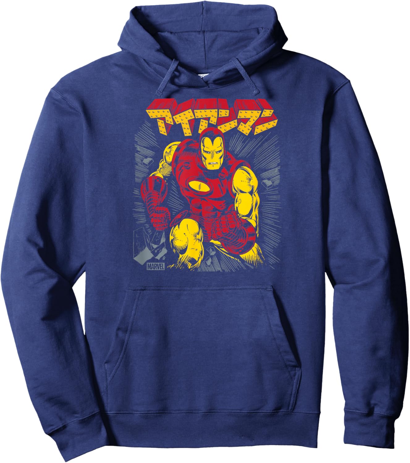 Iron Man - Katakana Hoodie - Hoodie | Navy