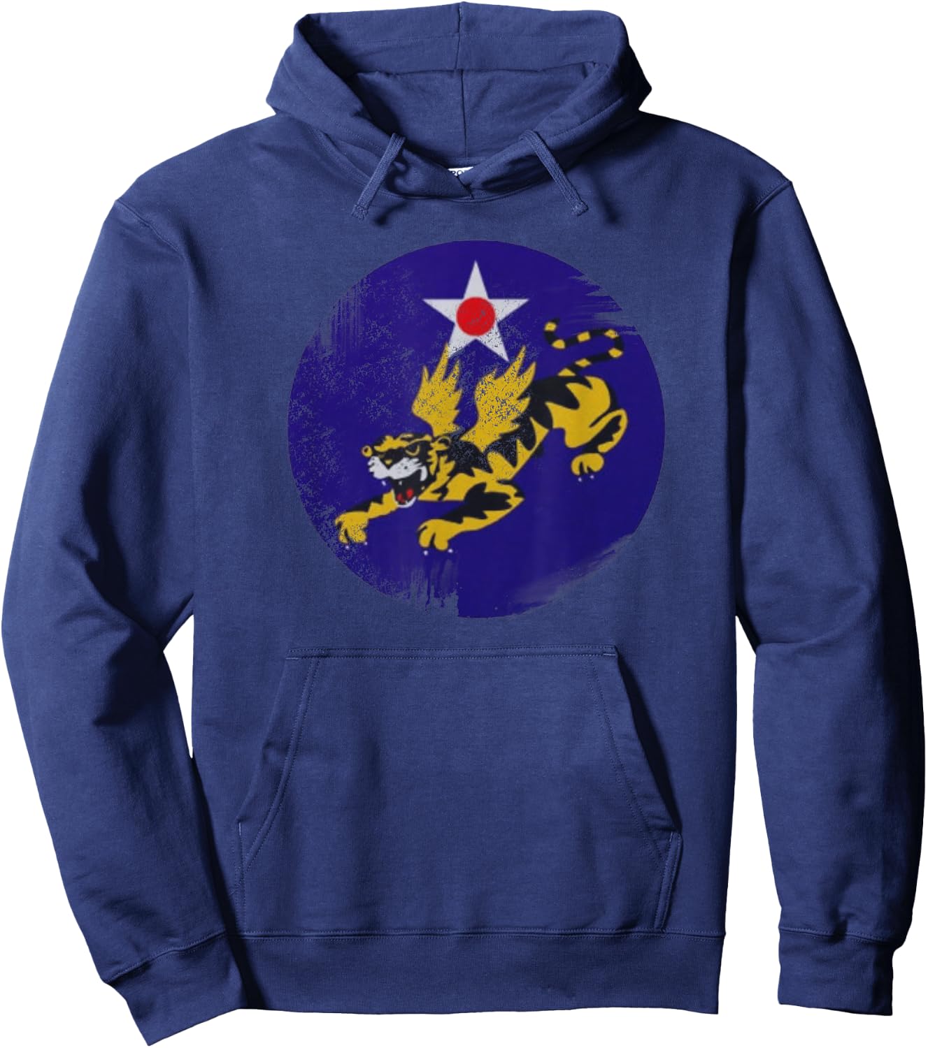 Flying Tigers 14th Space Command Vandenberg Hoodie - Hoodie | Navy