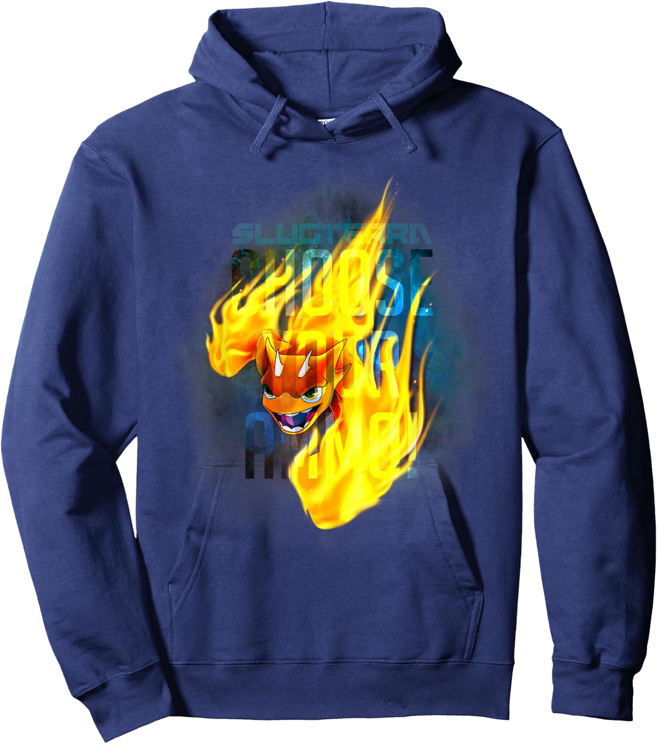 Slugterra - Choose Your Ammo - Burpy Hoodie - Hoodie | Navy