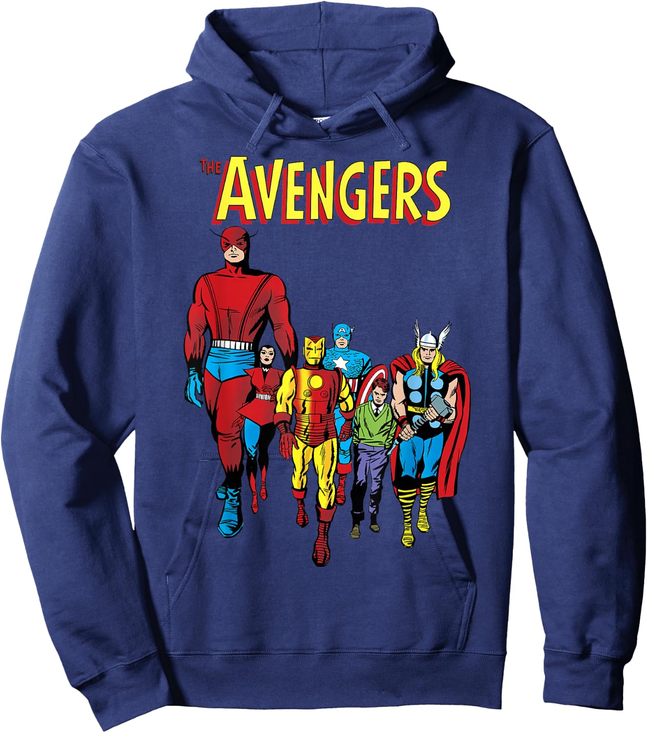 Marvel The Avengers Original Group Shot Hoodie - Hoodie | Navy