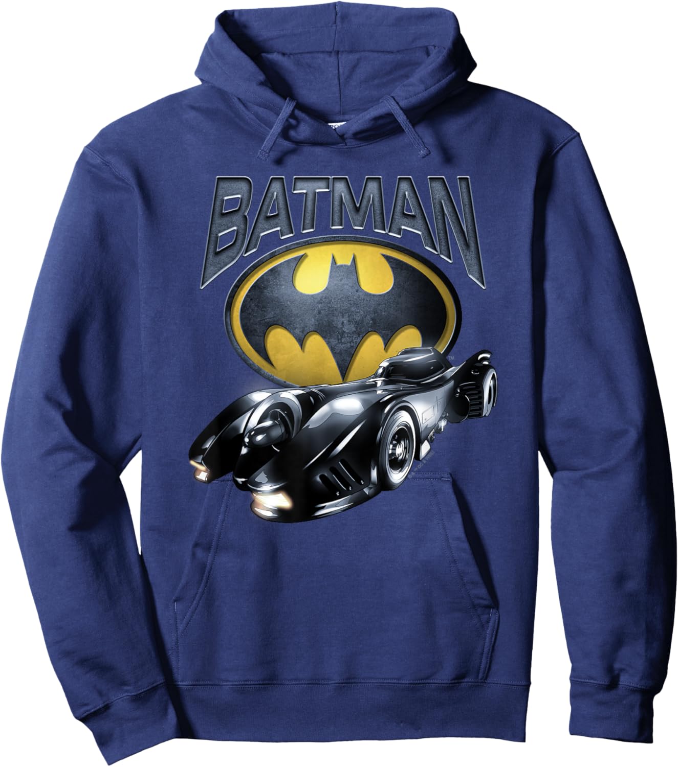 The Flash Movie Batman Batmobile Hoodie - Hoodie | Navy