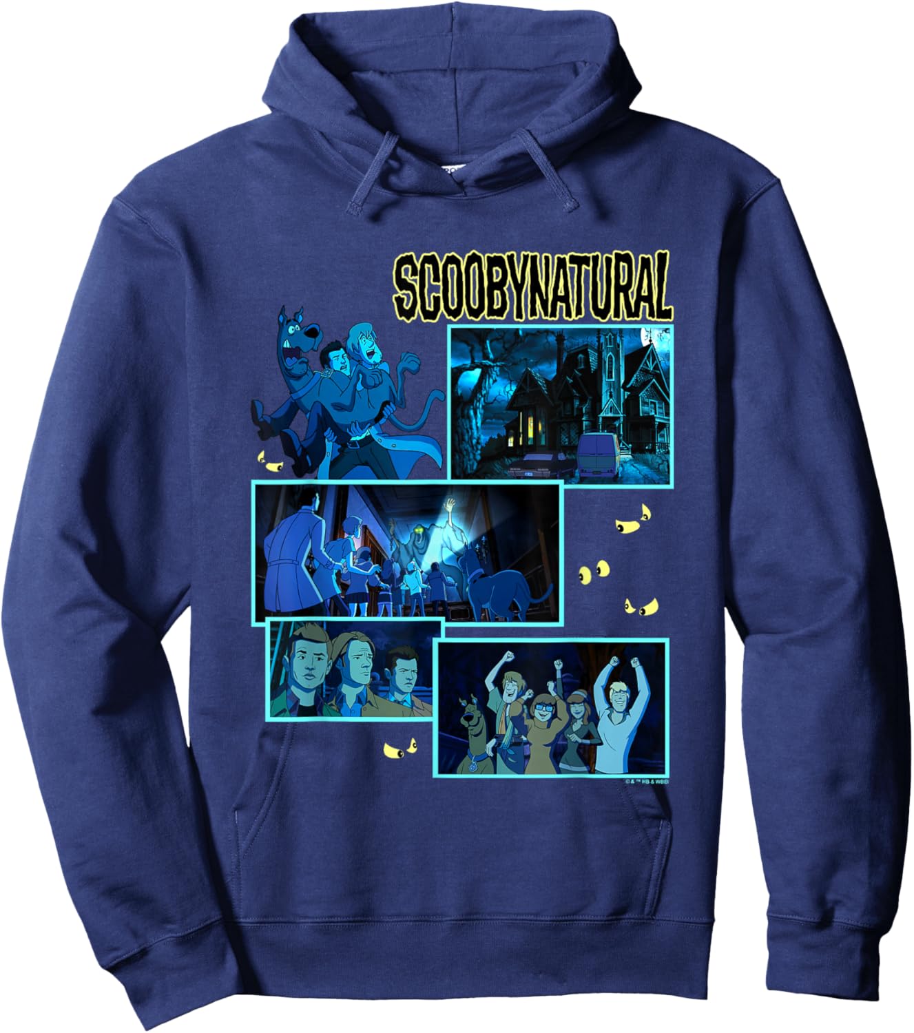Scooby-Doo Scoobynitual Haunted House Hoodie - Hoodie | Navy