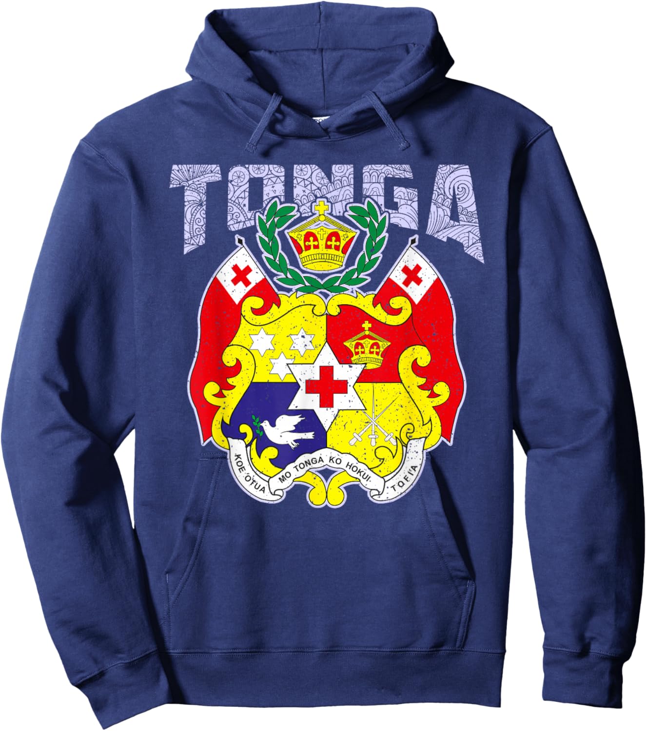 Tonga Country Island Nature Friendly Island Tonga Holiday Hoodie - Hoodie | Navy
