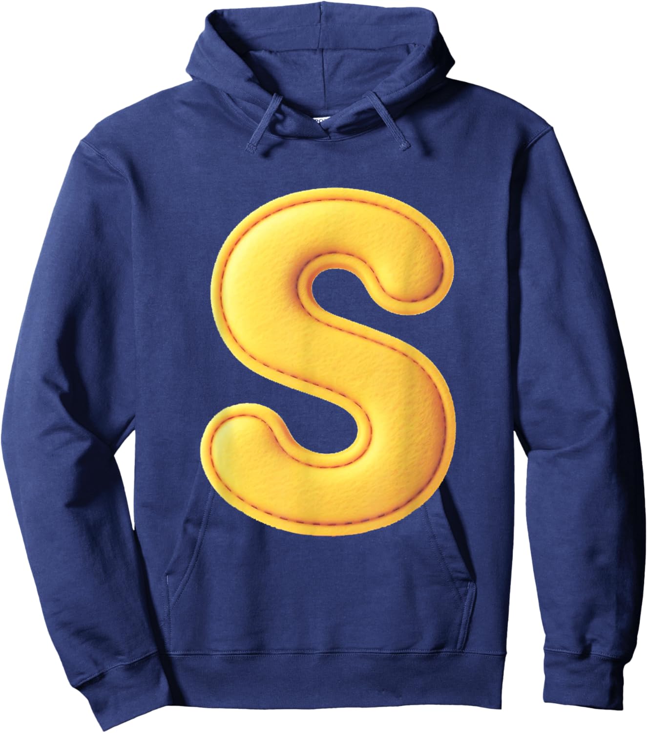 Letter S Funny Chipmunk Group Matching Thanksgiving Costume Hoodie - Hoodie | Navy