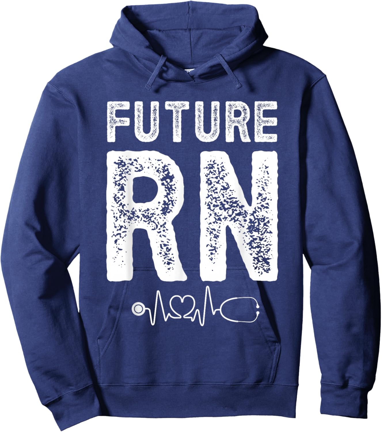 Future RN Nurse Nursing Student Registered Nurse In Training Hoodie - Hoodie | Navy