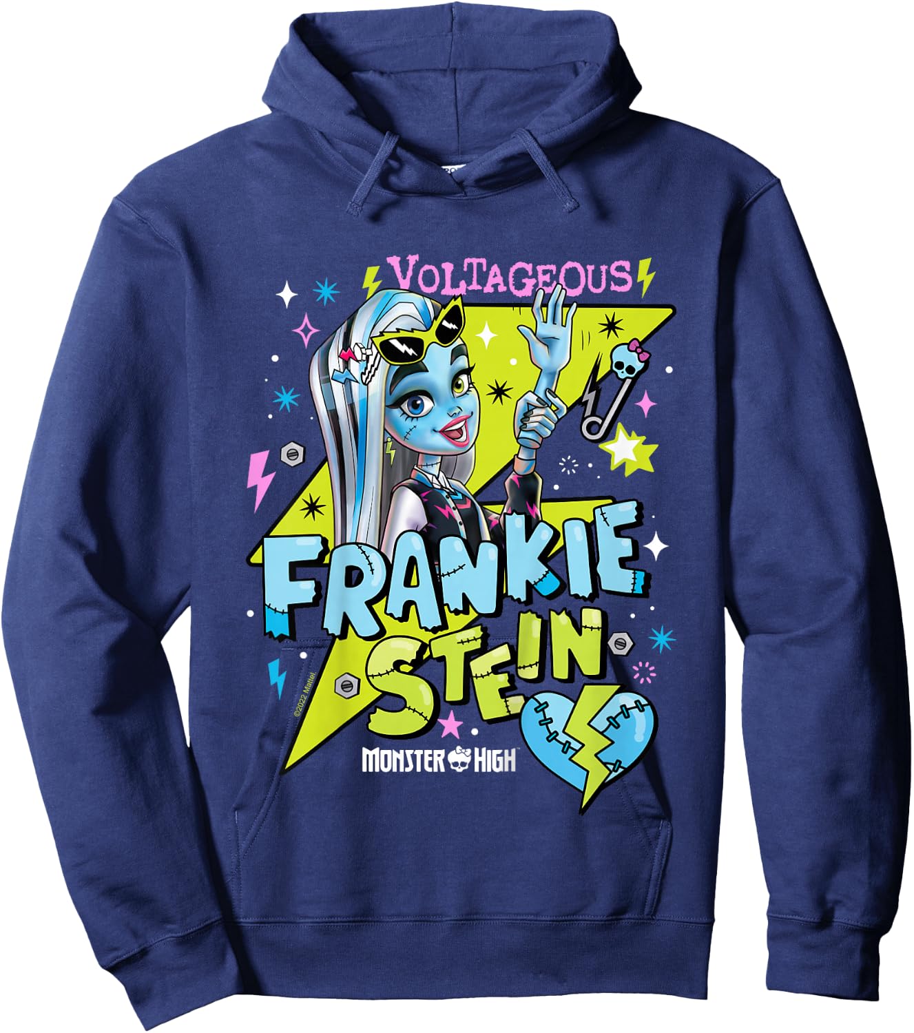 Monster High - Frankiestein Voltageous Hoodie - Hoodie | Navy