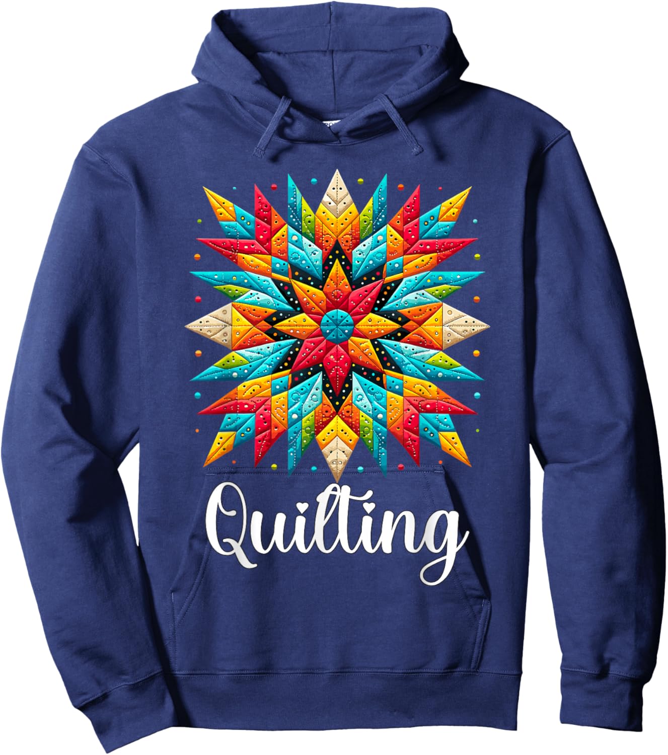 Quilting Quilter Hoodie - Hoodie | Navy