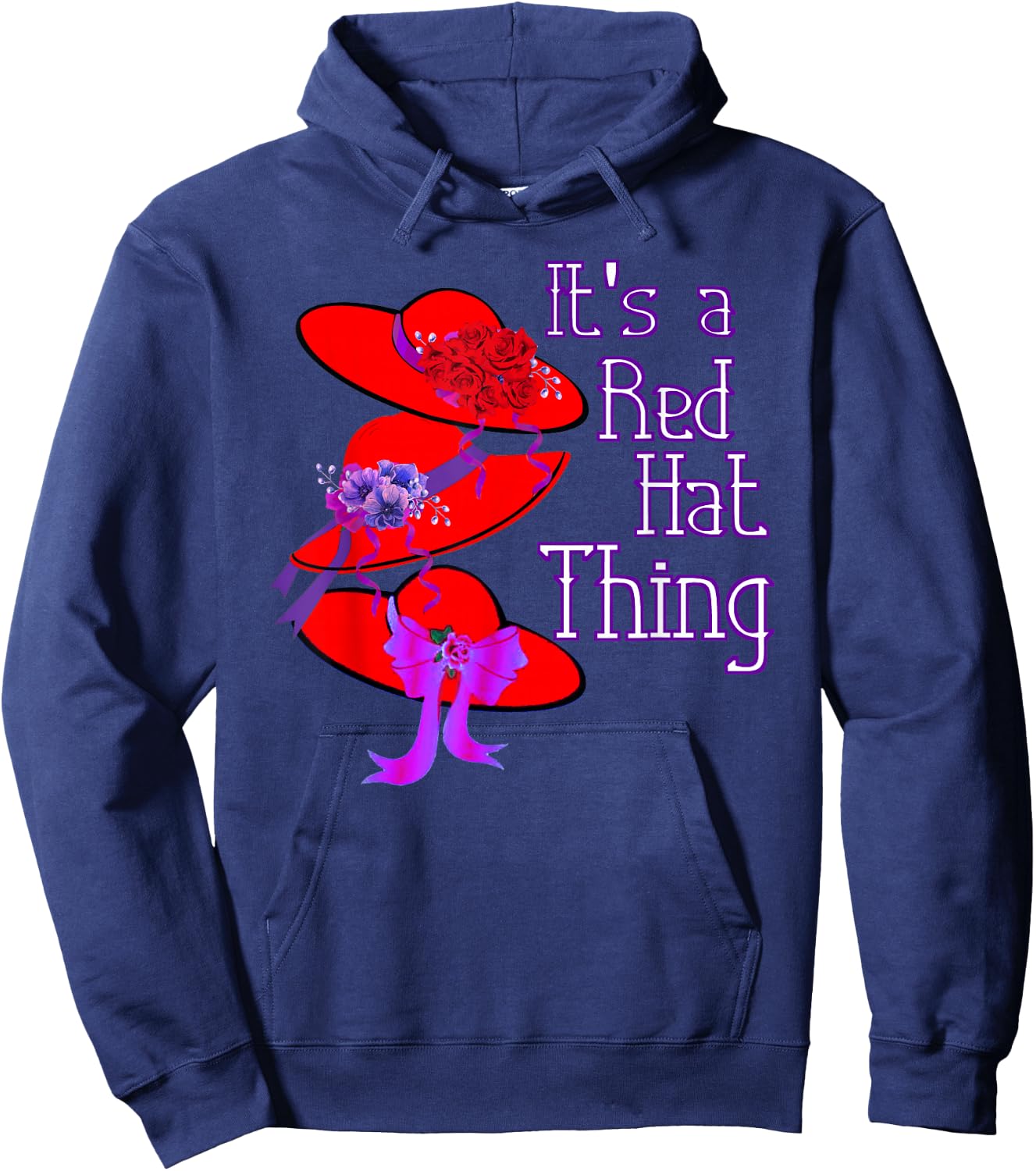Red Hat It's a Red Hat Thing Gift Small Hoodie - Hoodie | Navy