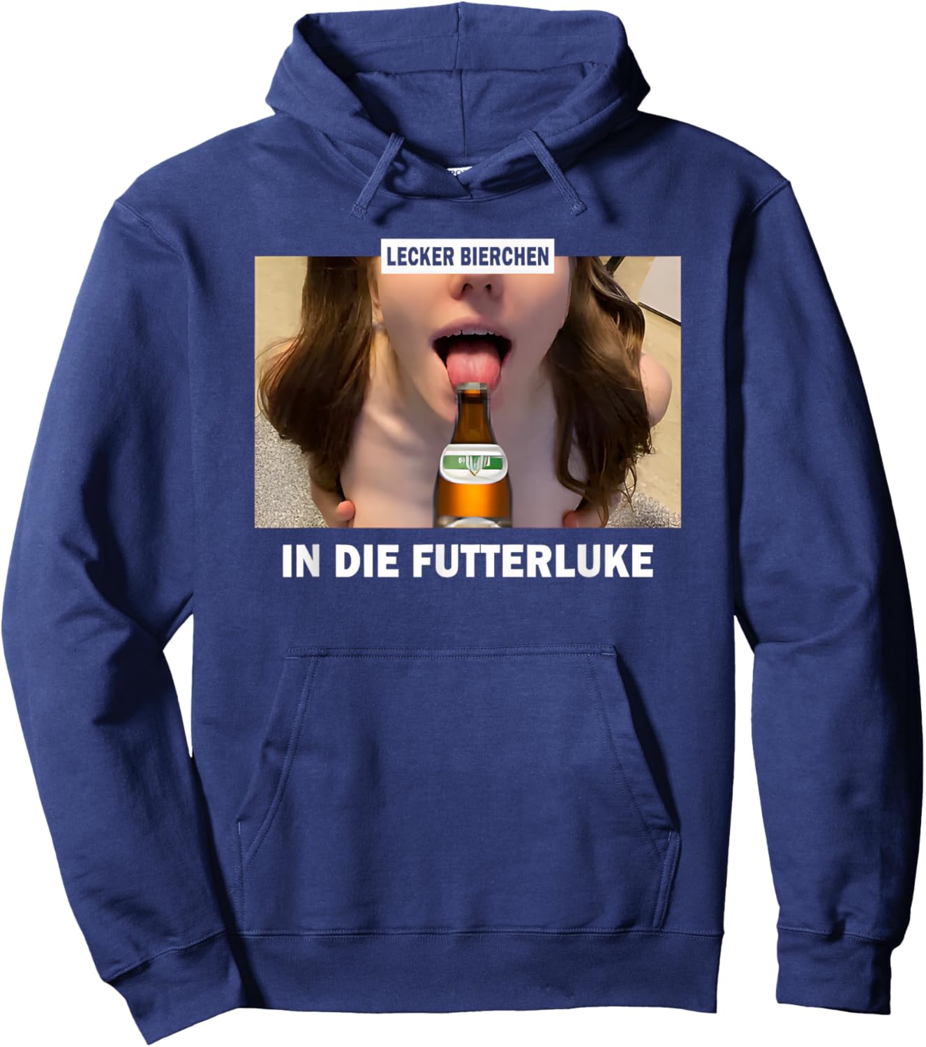 Lecker Bierchen in Die Futterluke Hoodie - Hoodie | Navy