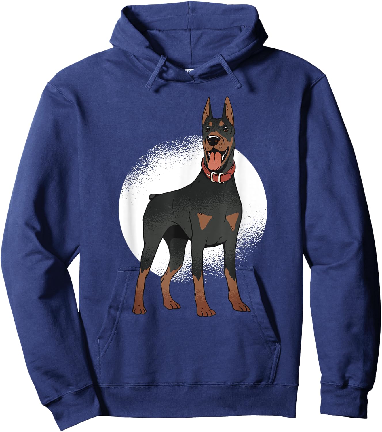 Doberman Dog for Dobie lover, Doberman Mom Hoodie - Hoodie | Navy