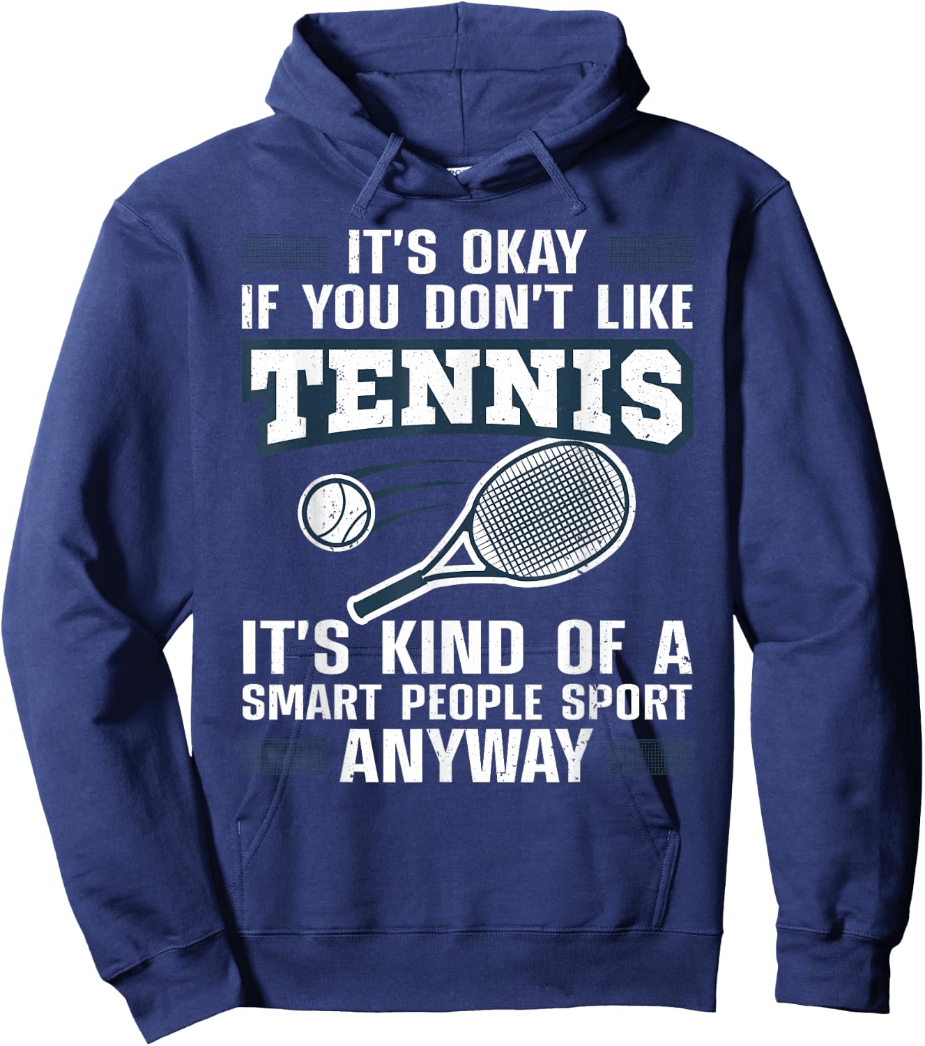 Cute Tennis Women Tennis Players Coach Sports Humor Hoodie - Hoodie | Navy