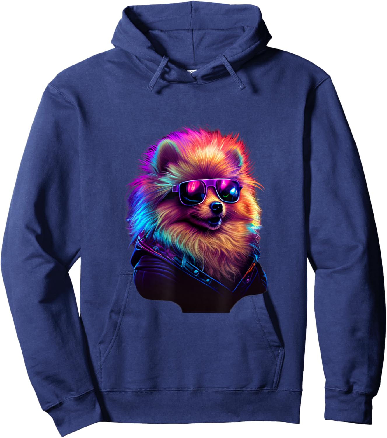 Pomeranian Dogs Pomeranians Hoodie - Hoodie | Navy