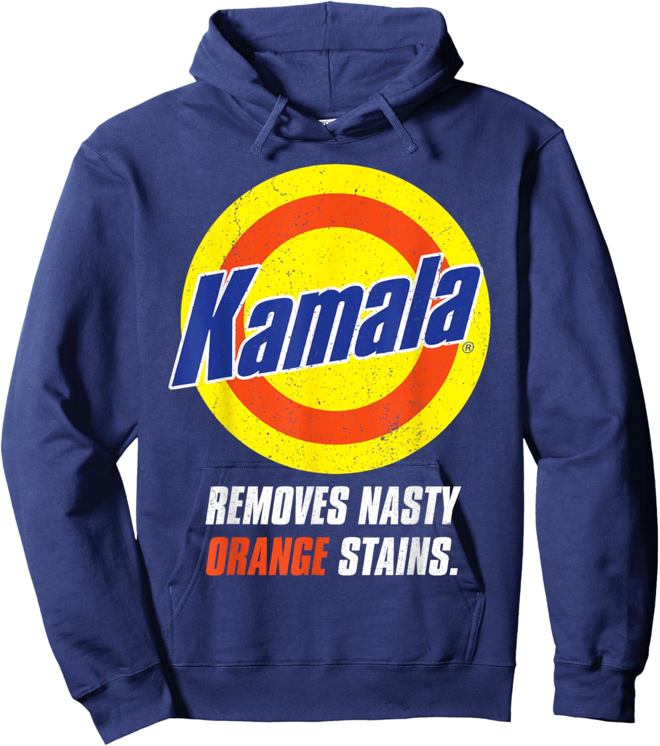 Kamala Removes Nasty Orange Stains Hoodie - Hoodie | Navy