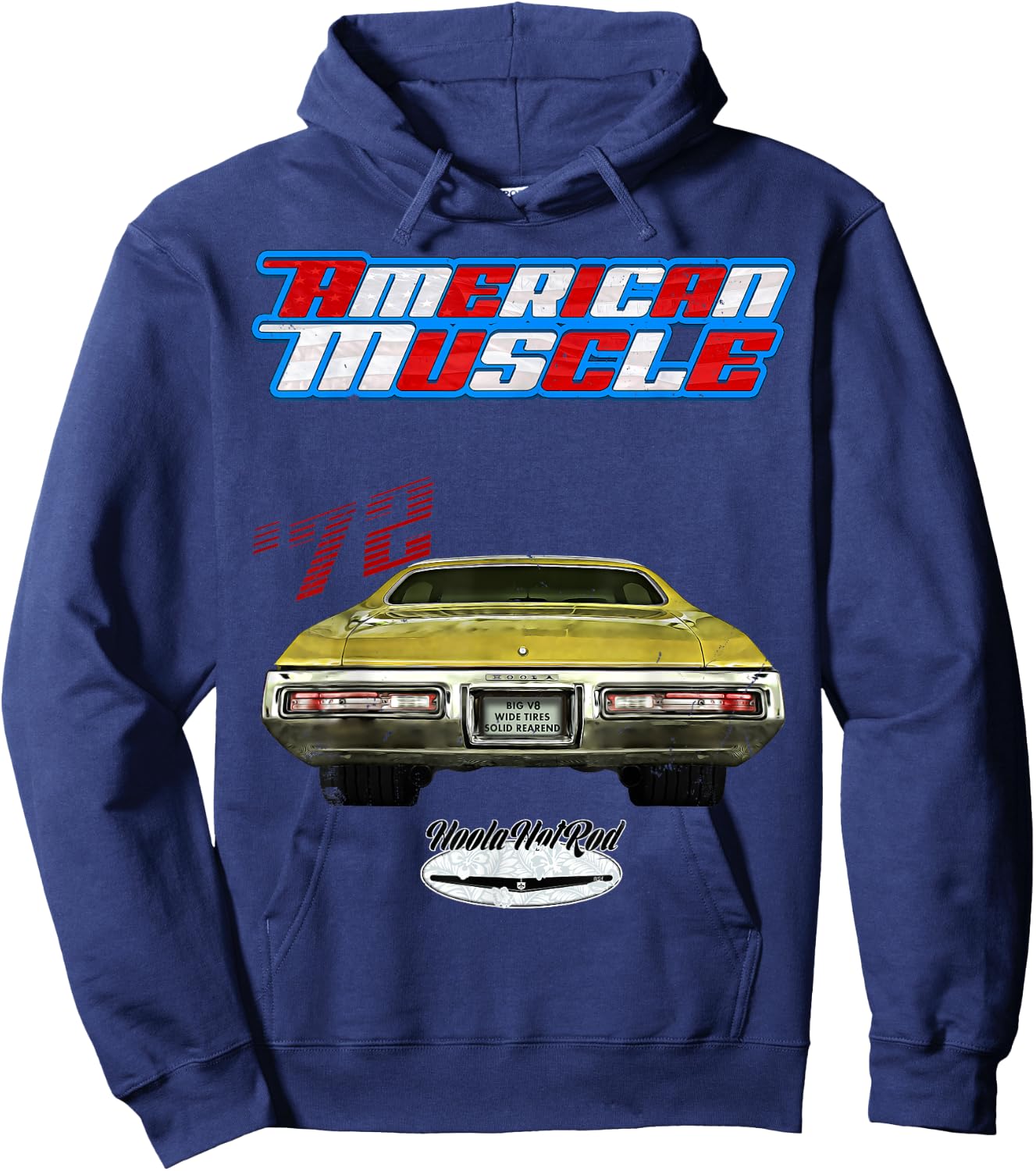 1972, 72,Skylark,Limited,Riviera,Gran,Grand,Sport,GS,Muscle Hoodie - Hoodie | Navy