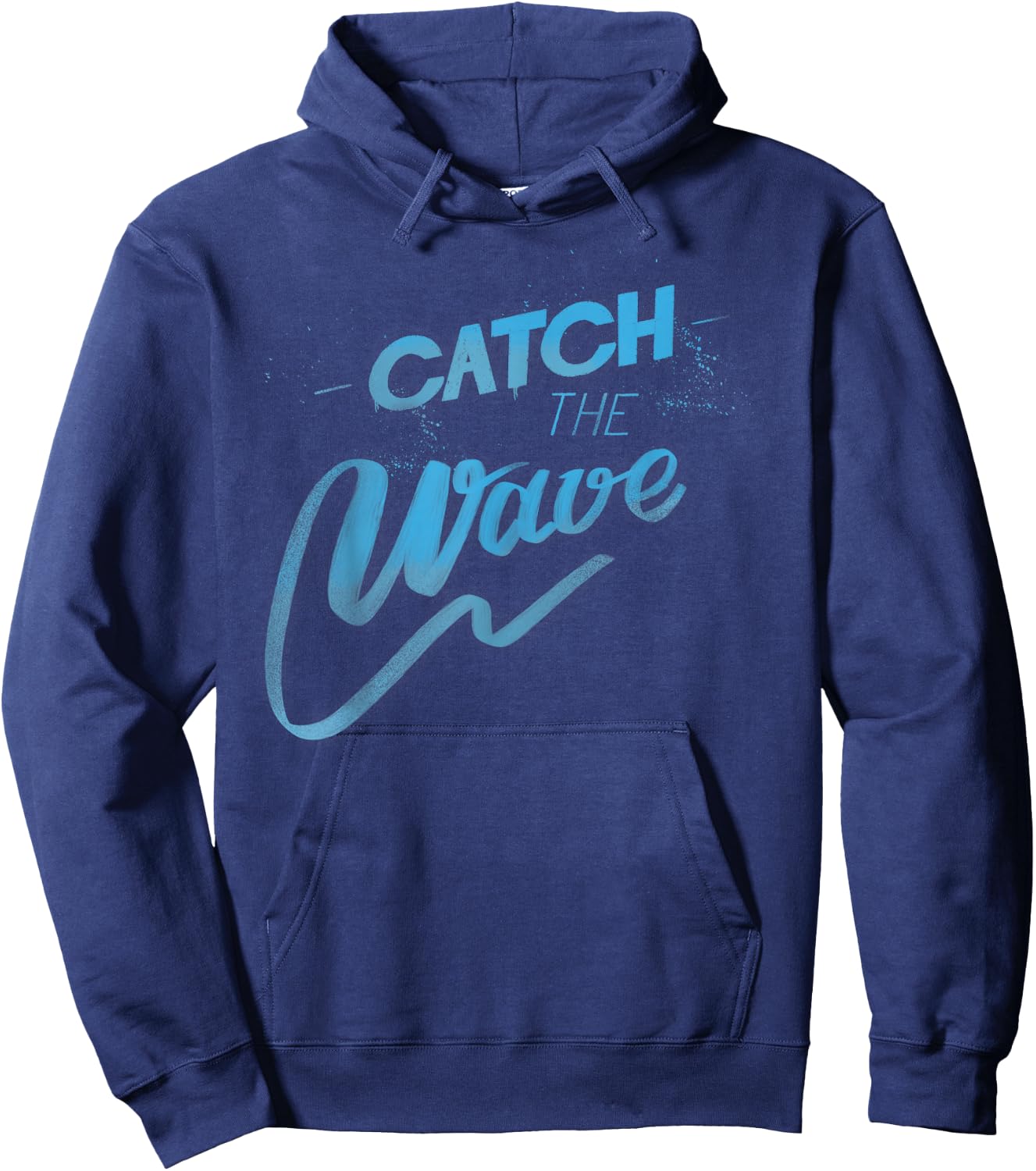 Catch the Wave Surfing Men Women Hoodie - Hoodie | Navy