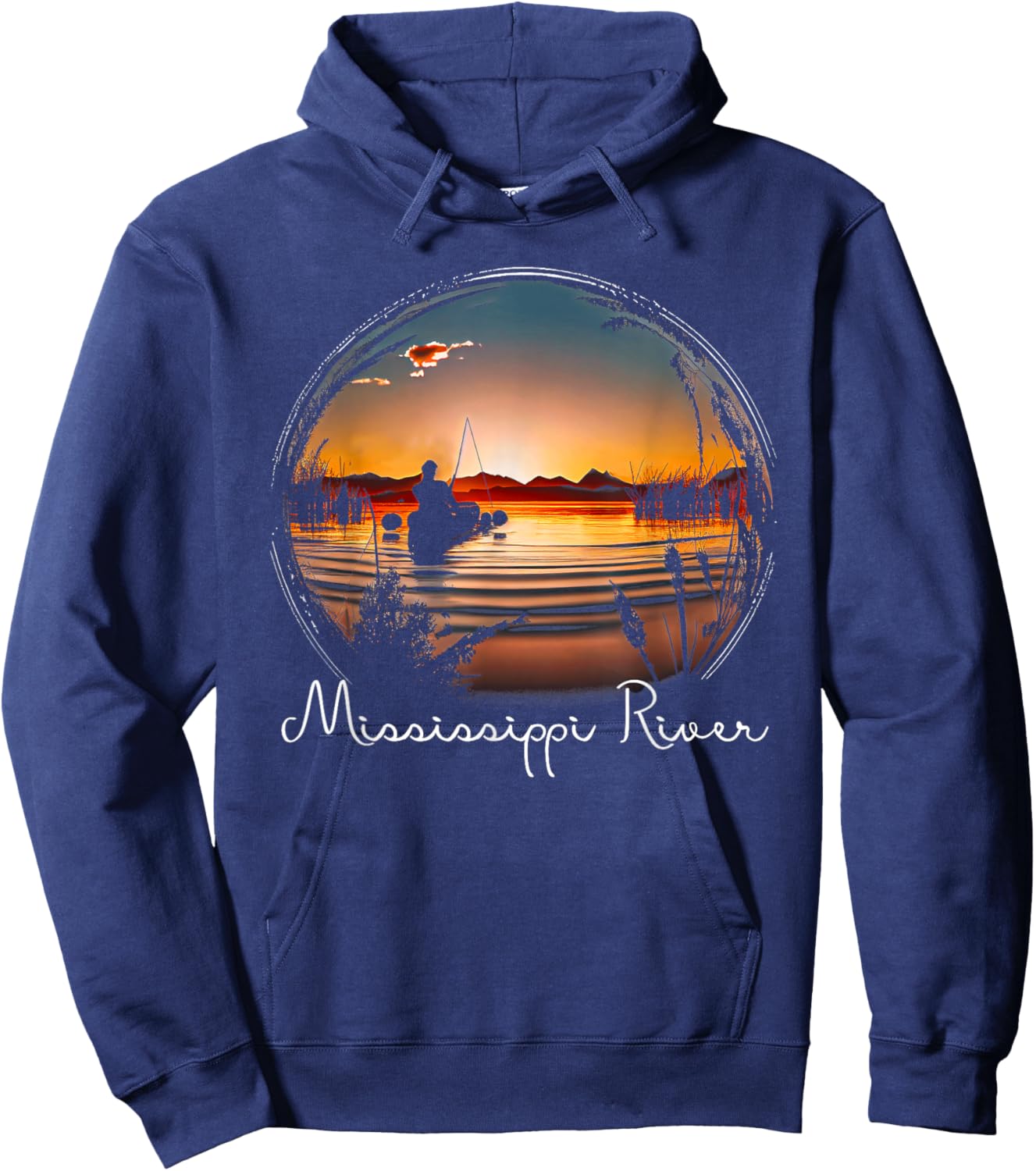 Mississippi River Hoodie - Hoodie | Navy
