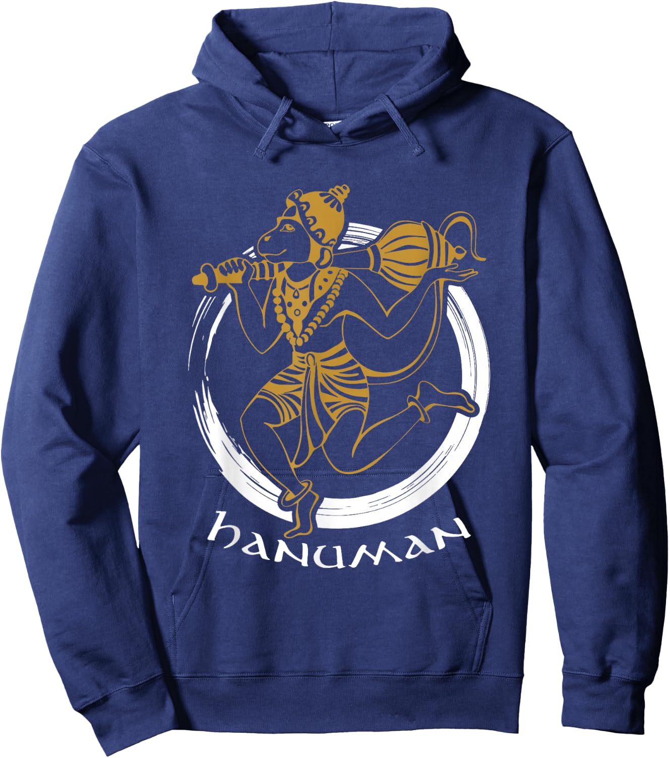 Gifts for Hindus Hinduism Diwali Festival Gods Lord Hanuman Hoodie - Hoodie | Navy