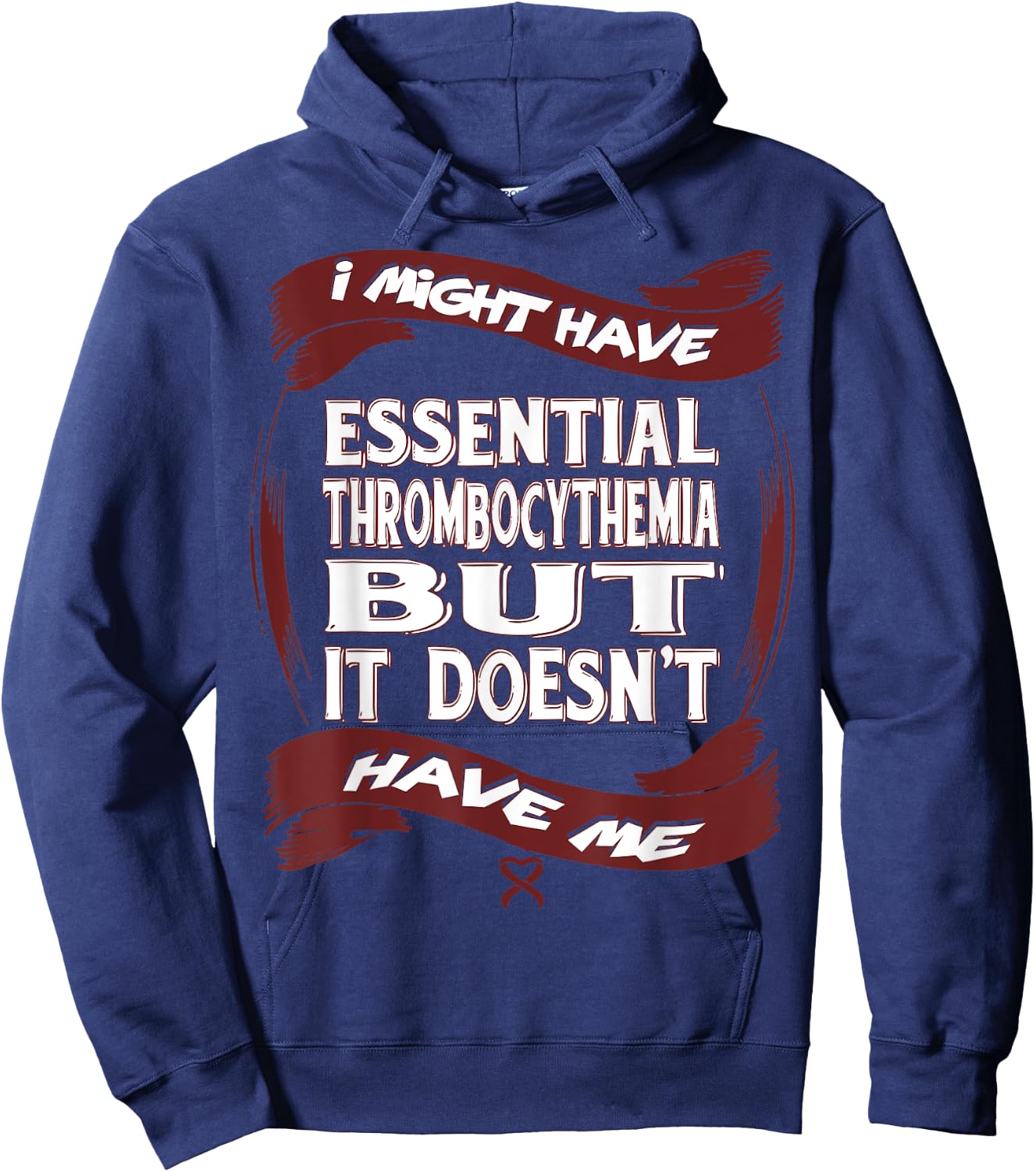 Essential Thrombocythemia Awareness Hoodie - Hoodie | Navy