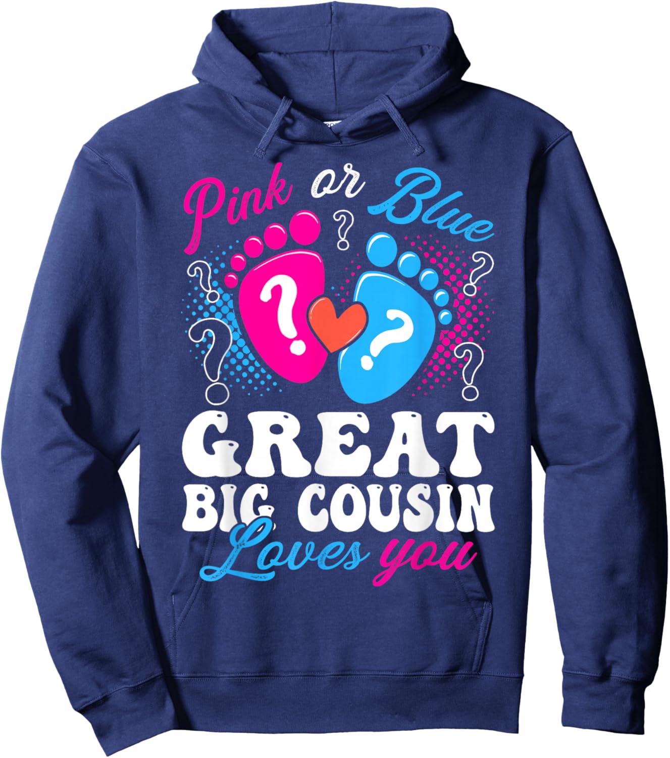 Gender Reveal Hoodie - Hoodie | Navy