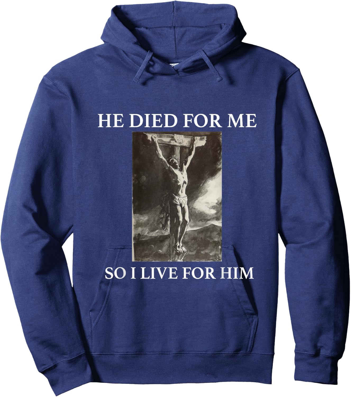 Christian Gospel and Bible Saying for Our Lord Jesus Hoodie - Hoodie | Navy