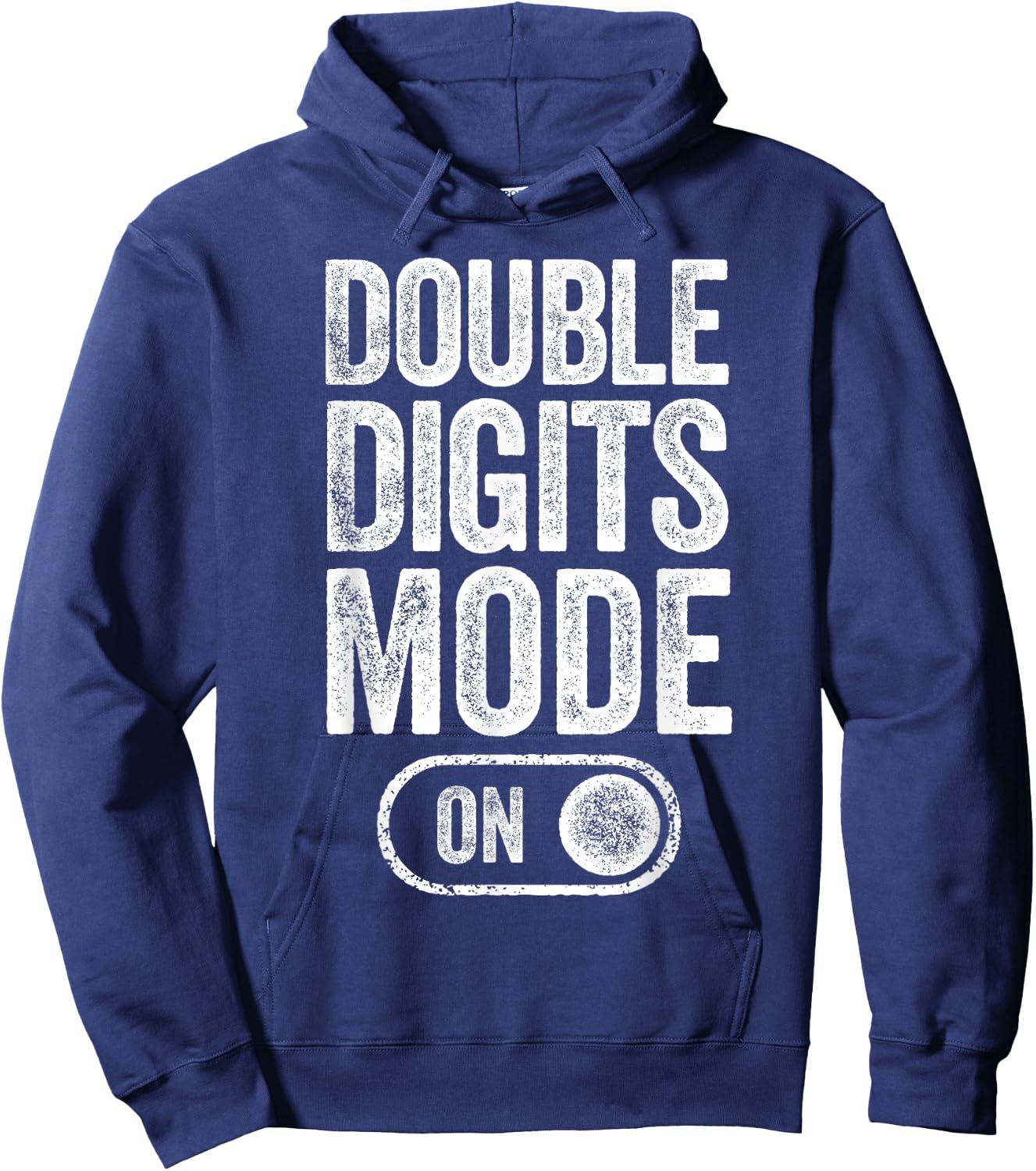 Double Digits Mode On 10Th Birthday Gifts Bday 10 Years Old Hoodie - Hoodie | Navy