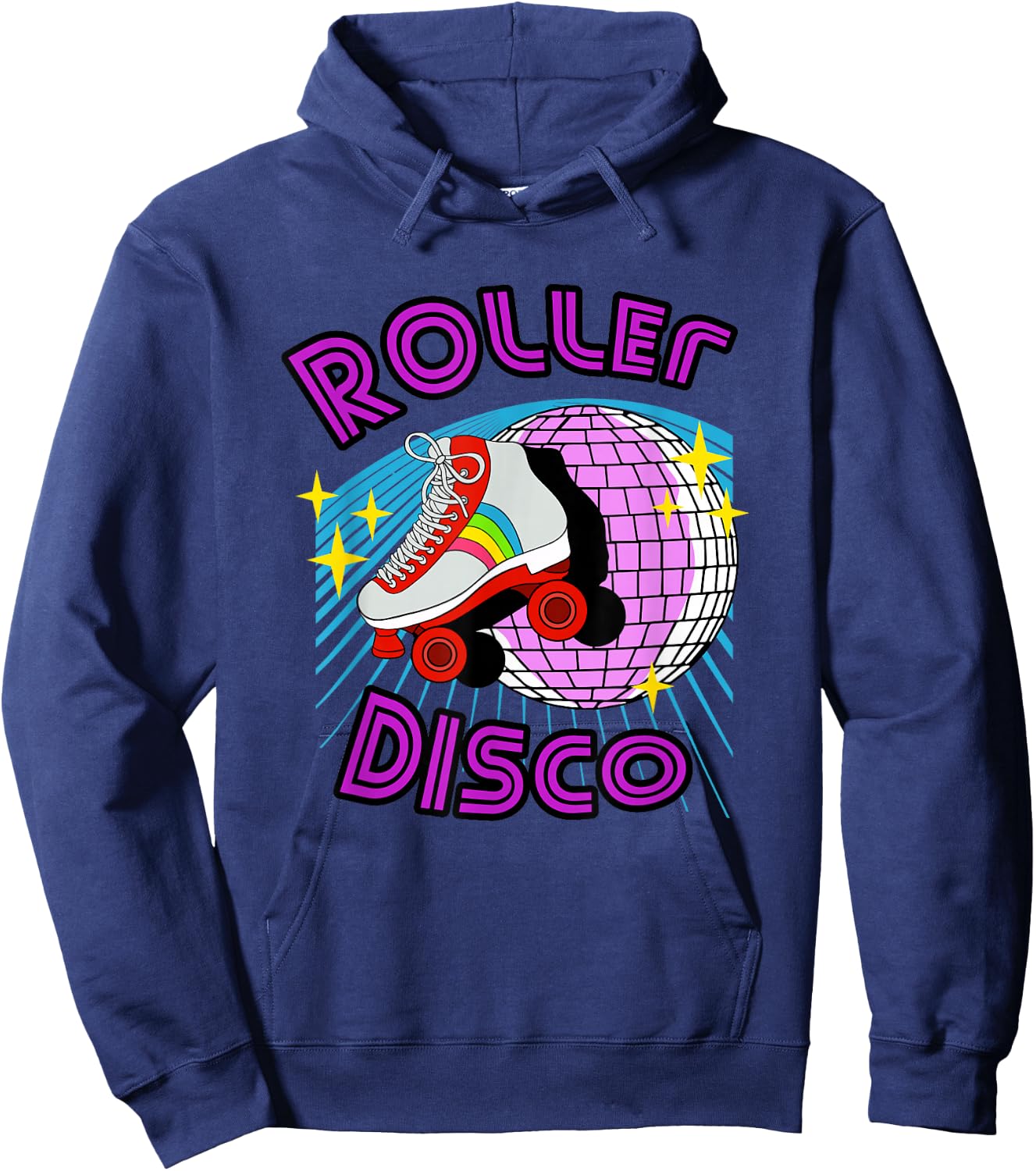 Roller Derby Gift Women Girls Roller Skating Roller Hoodie - Hoodie | Navy