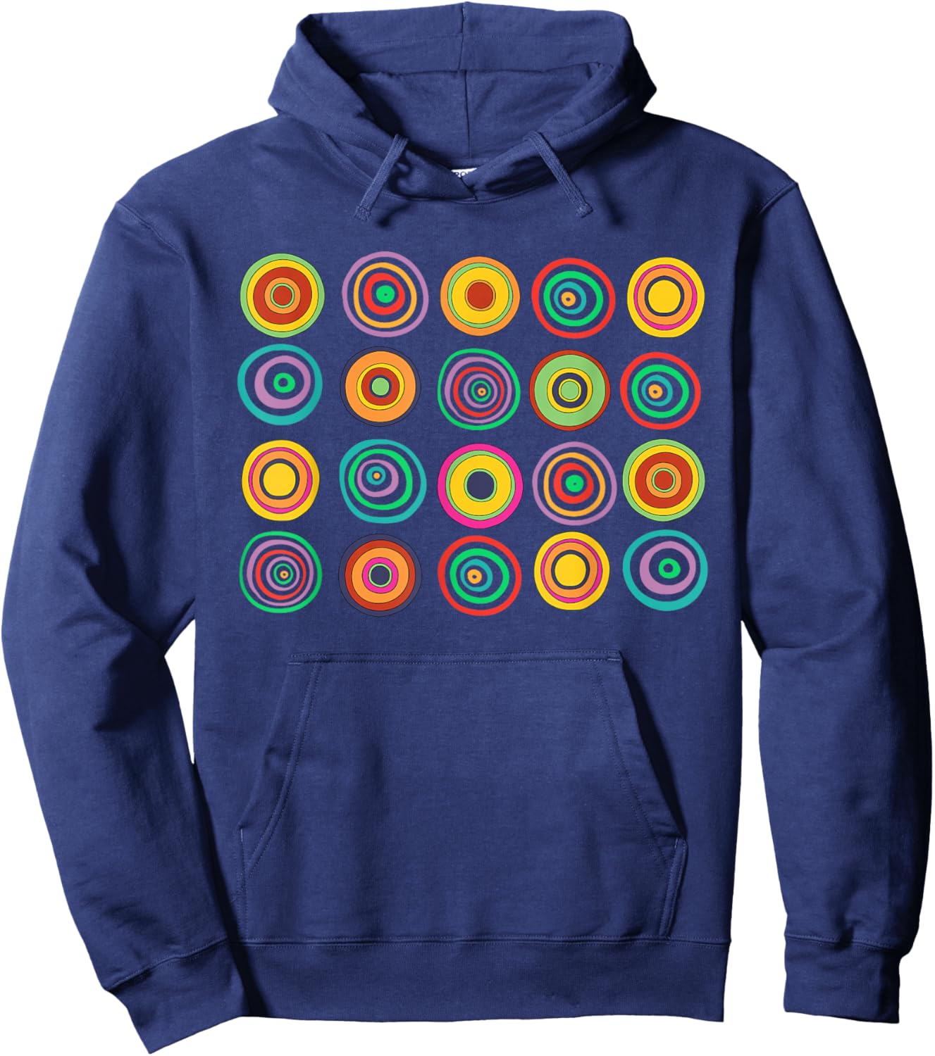 Colorful Polka Dot Day September 15th Outfit Men Women Kids Hoodie - Hoodie | Navy