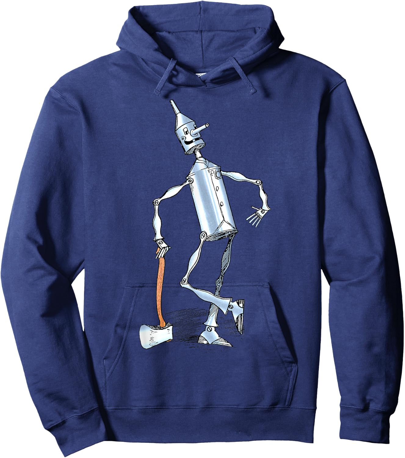 Big Tin Man Shirt Art The Wizard of OZ Tinman Hoodie - Hoodie | Navy