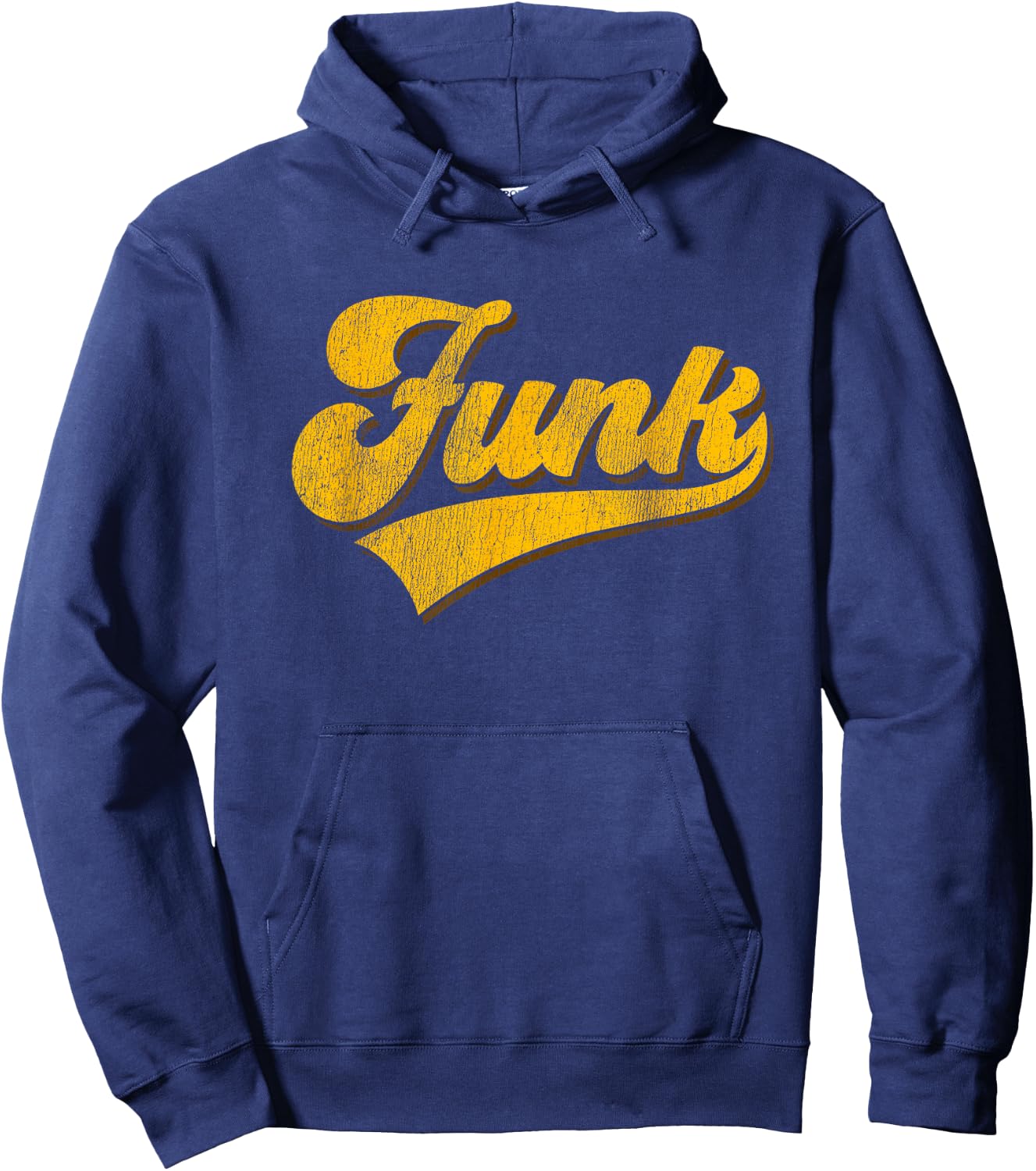 Vintage Style Soul Music/Retro Dancing 80s Disco - Funk Hoodie - Hoodie | Navy