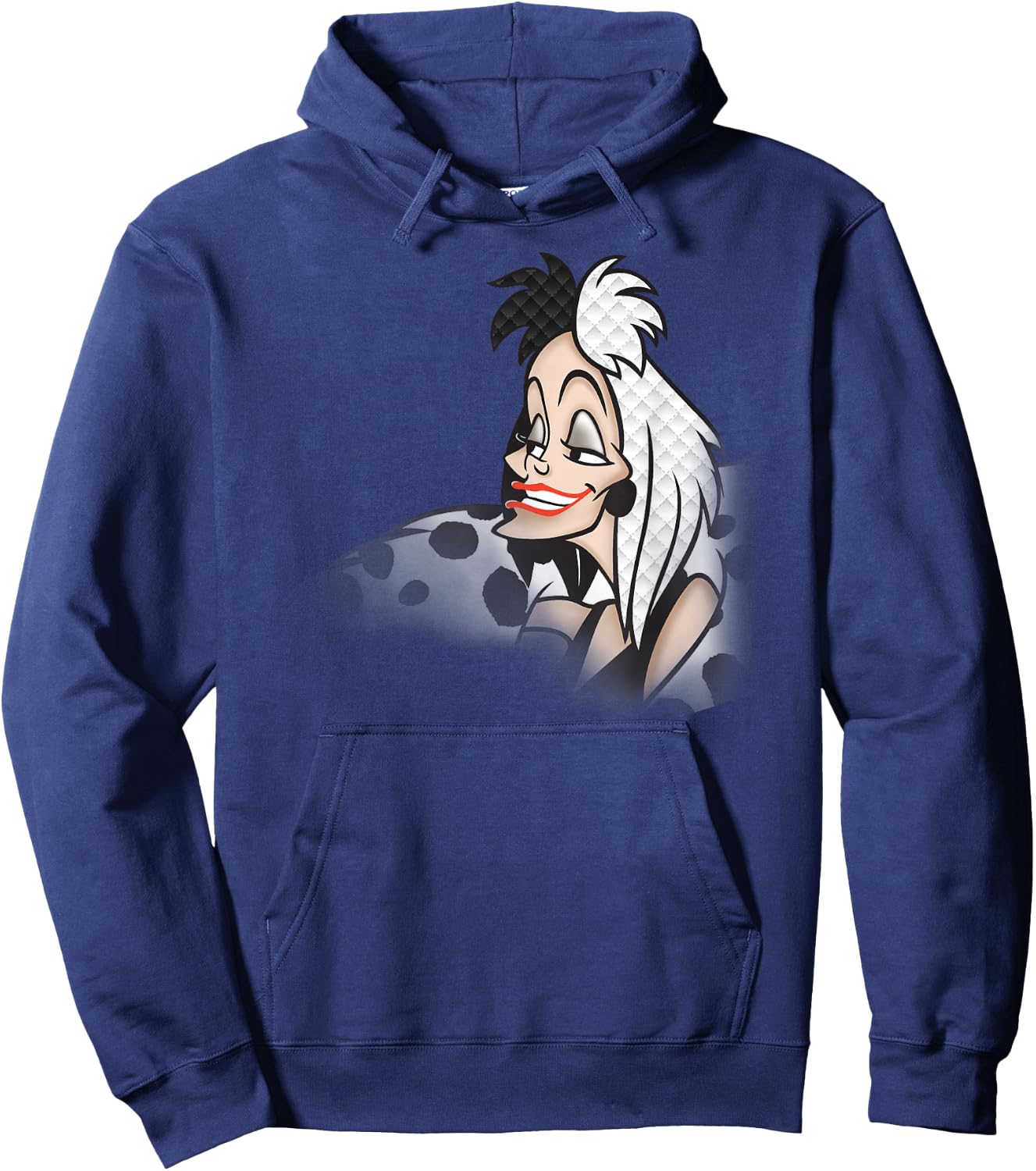 101 Dalmatians - Evil Cruella Hoodie - Hoodie | Navy