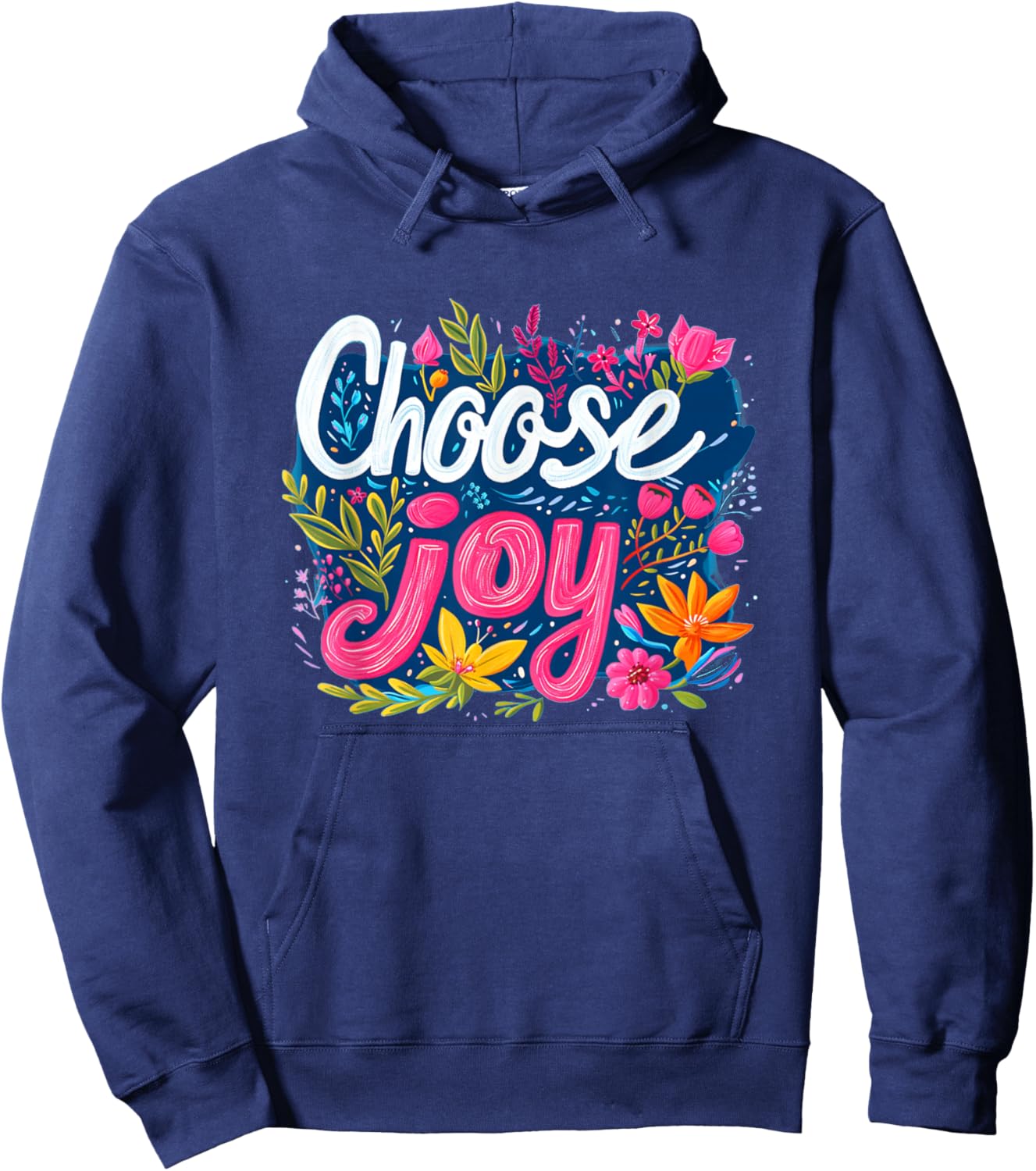 Fresh choose joy costume for multicolor outfits lovers Hoodie - Hoodie | Navy