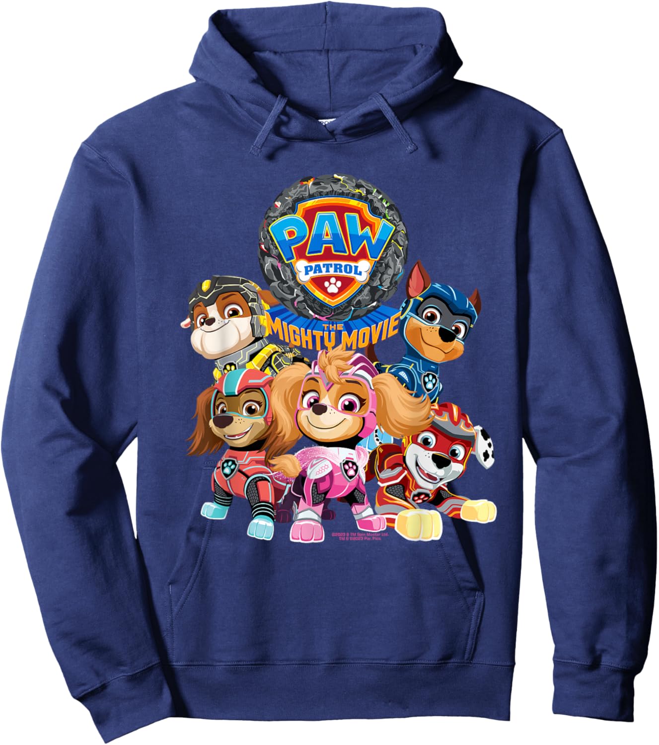 PAW Patrol: The Mighty Movie Group Hoodie - Hoodie | Navy