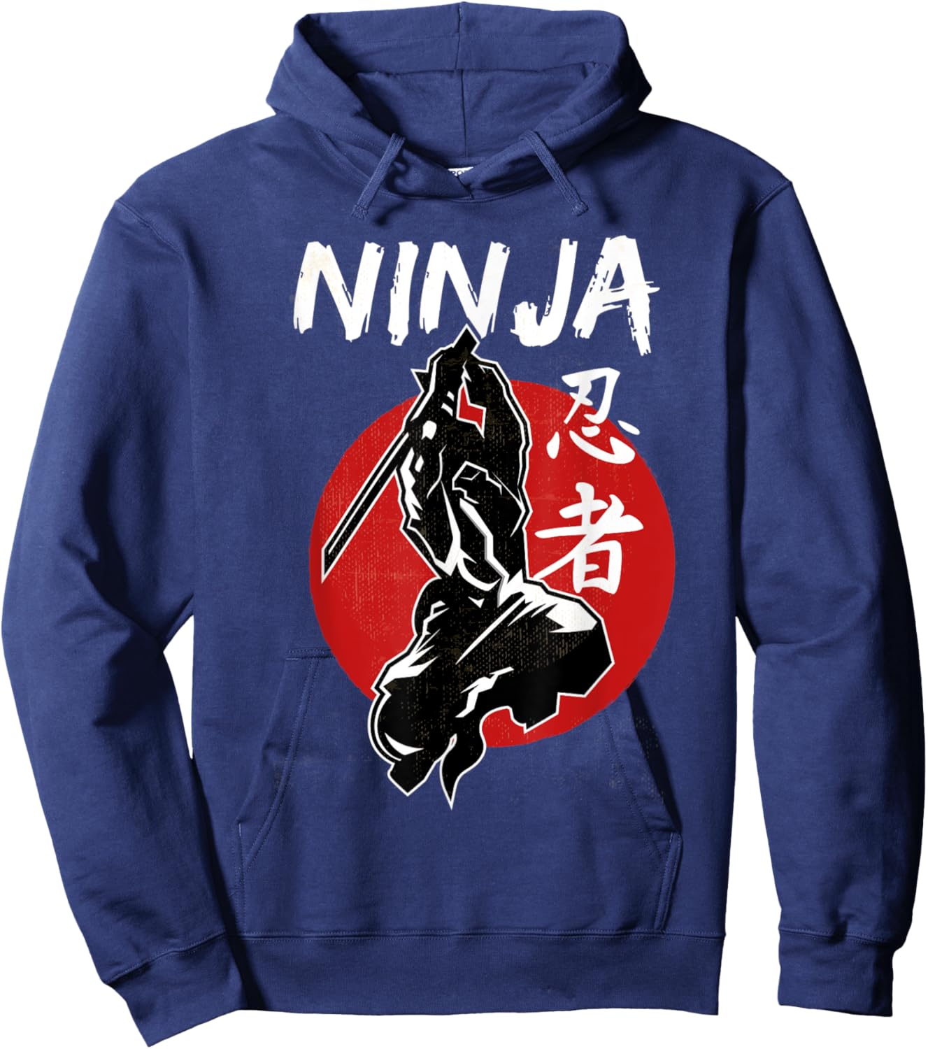 Ninja Samurai, Funny Ninja Karate Apparel for Kung-Fu Lovers Hoodie - Hoodie | Navy