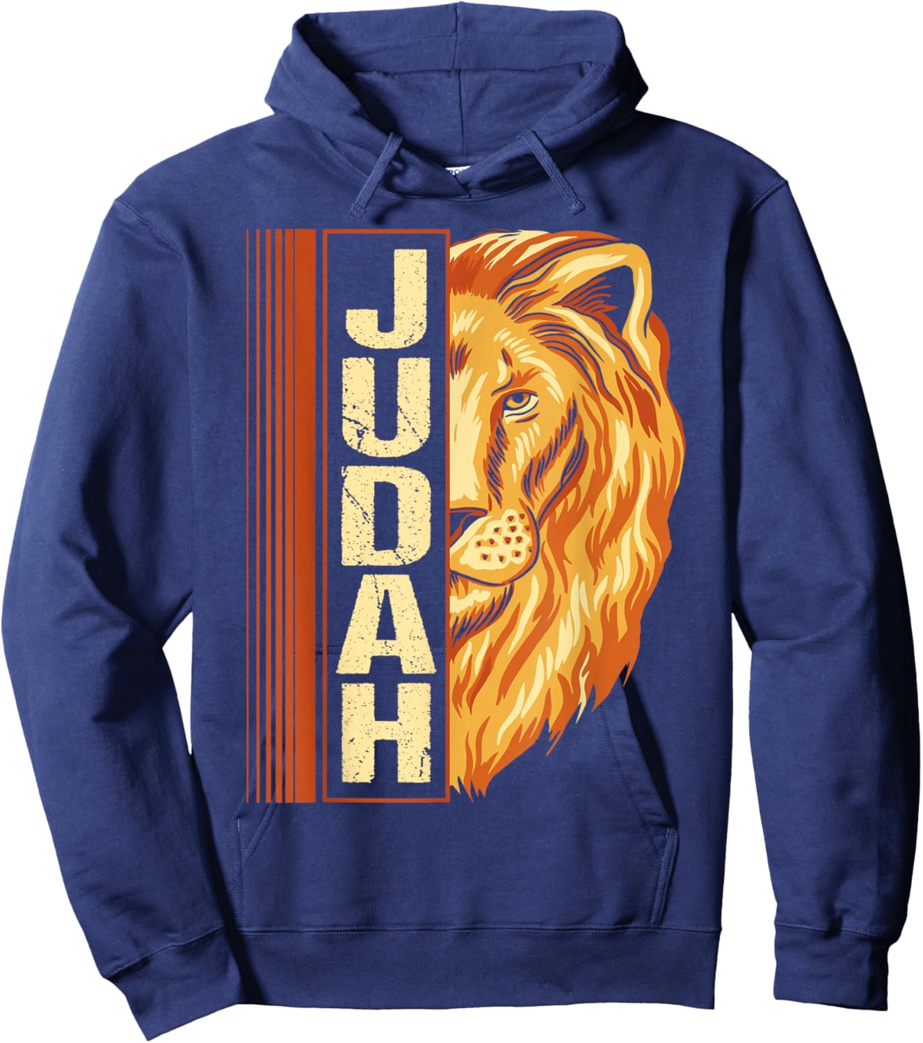 Lion of Judah Lion Hebrew Israelites jewish Hoodie - Hoodie | Navy