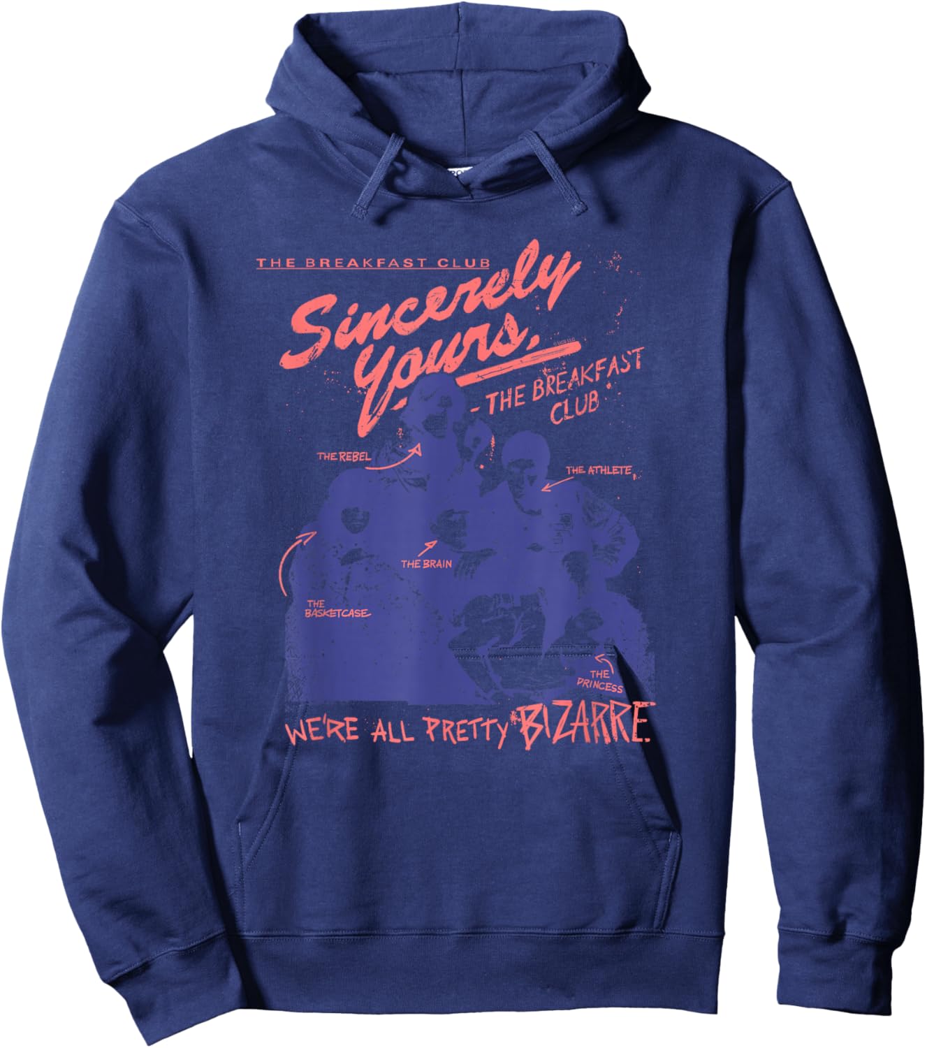 The Breakfast Club Pretty Bizarre Hoodie - Hoodie | Navy