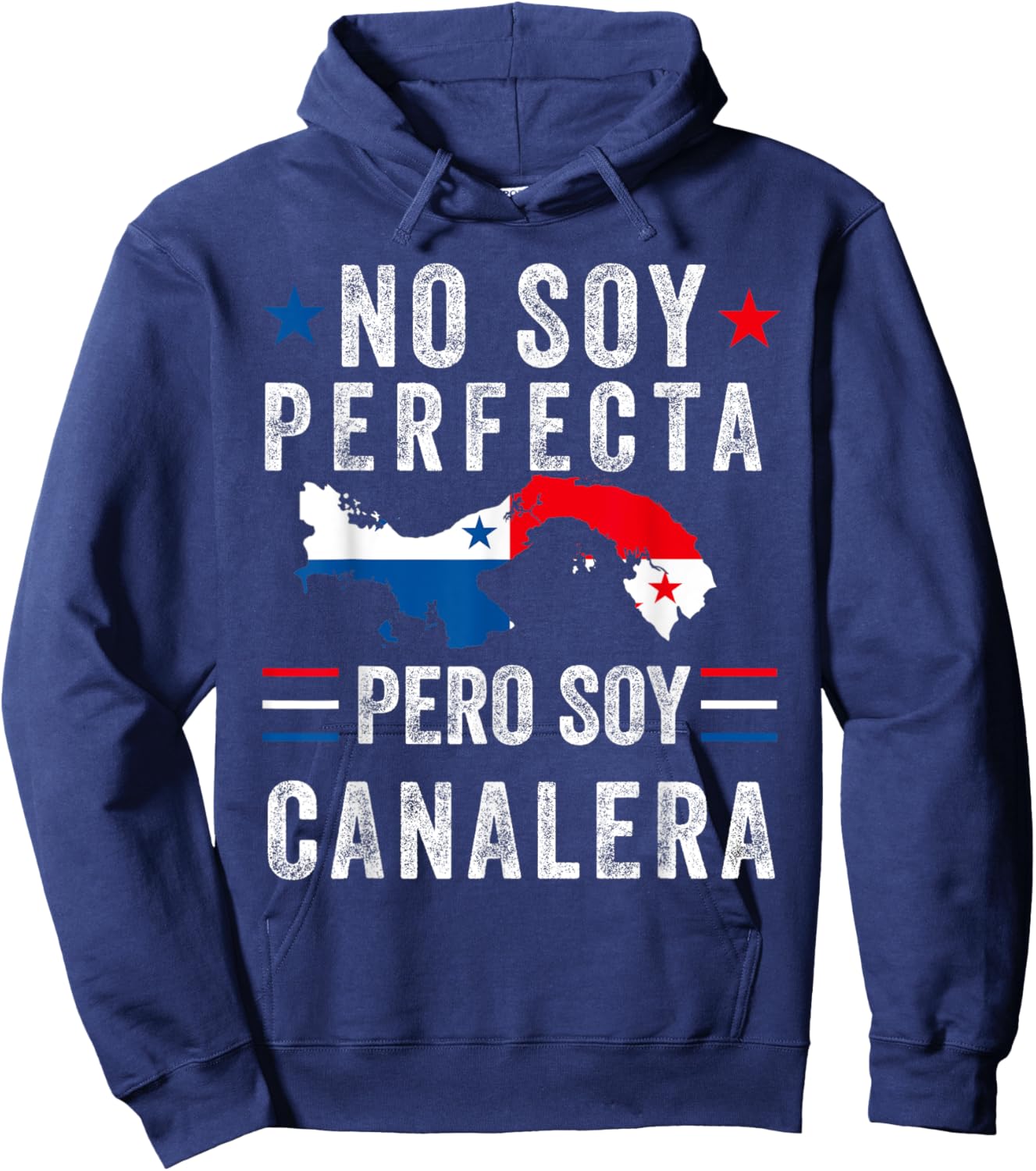 Camiseta Panama Panamanian Flag DNA Panameña Mujer Women Hoodie - Hoodie | Navy