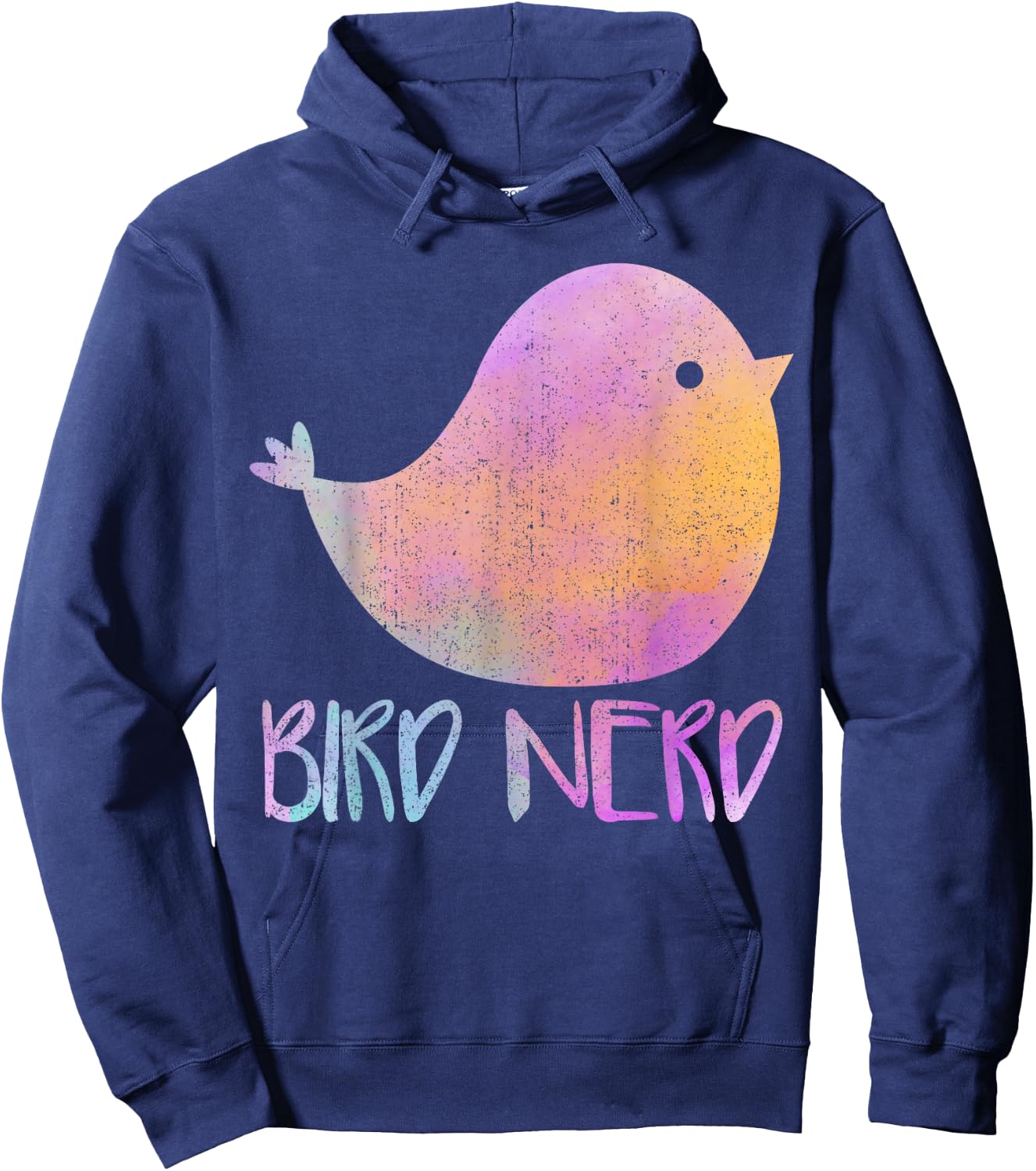 Avid Birder Birdwatching - Twitcher Birding Bird Nerd Hoodie - Hoodie | Navy
