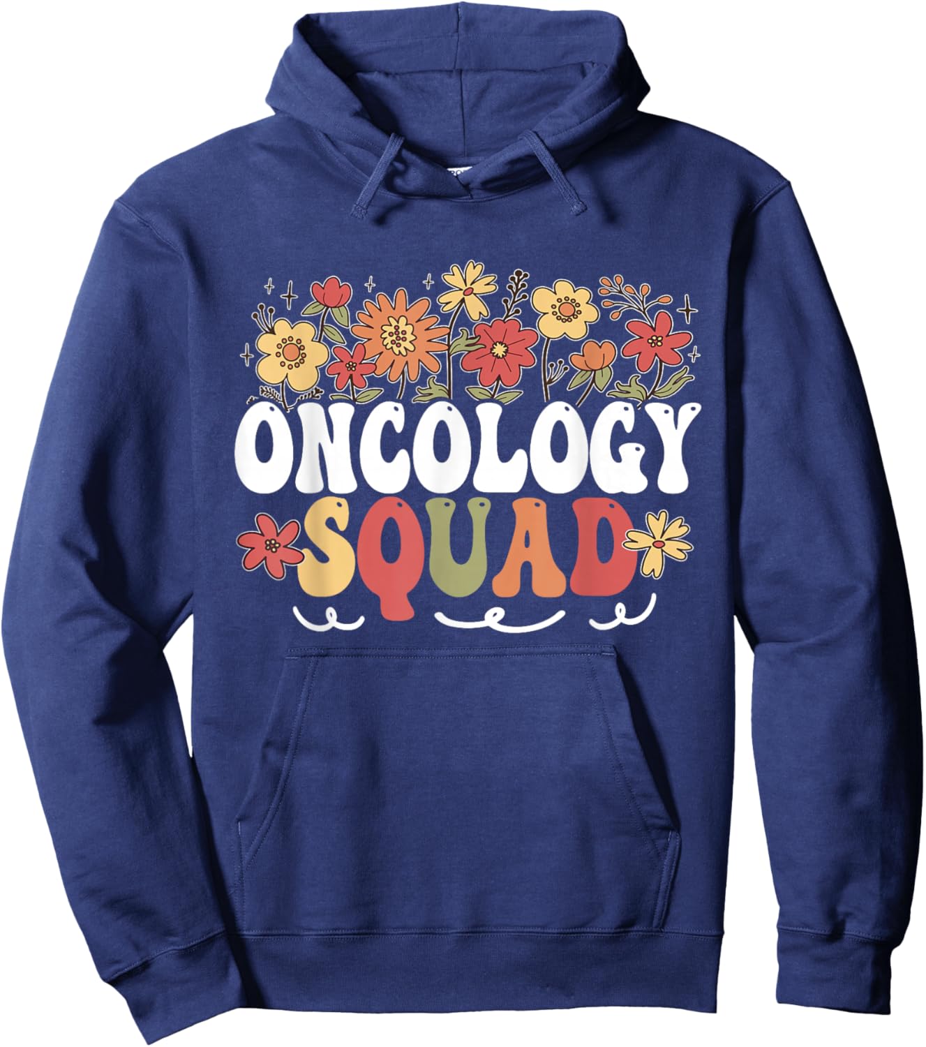 Oncology Squad Cancer Nursing Nurses Oncology Nurse Hoodie - Hoodie | Navy