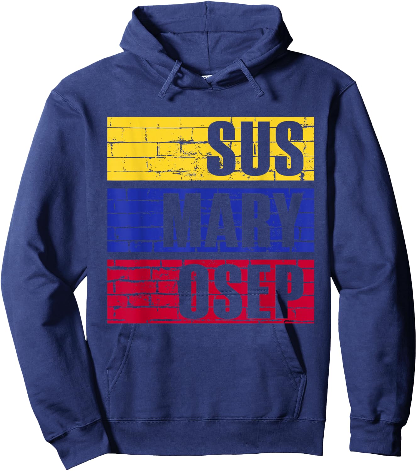 Funny Retro Vintage Filipino Pinoy Sus Mary Osep Hoodie - Hoodie | Navy