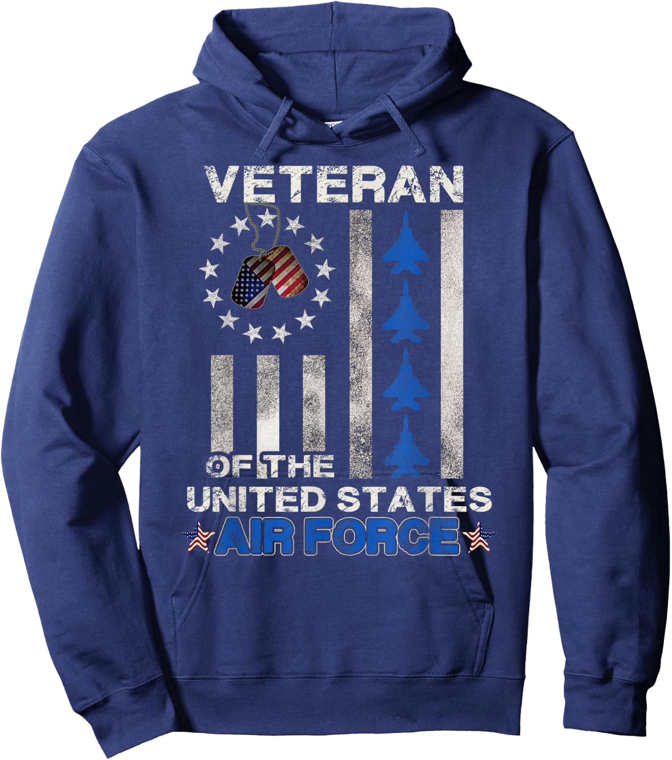 Veteran of The United States Air Force US Air Force Hoodie - Hoodie | Navy