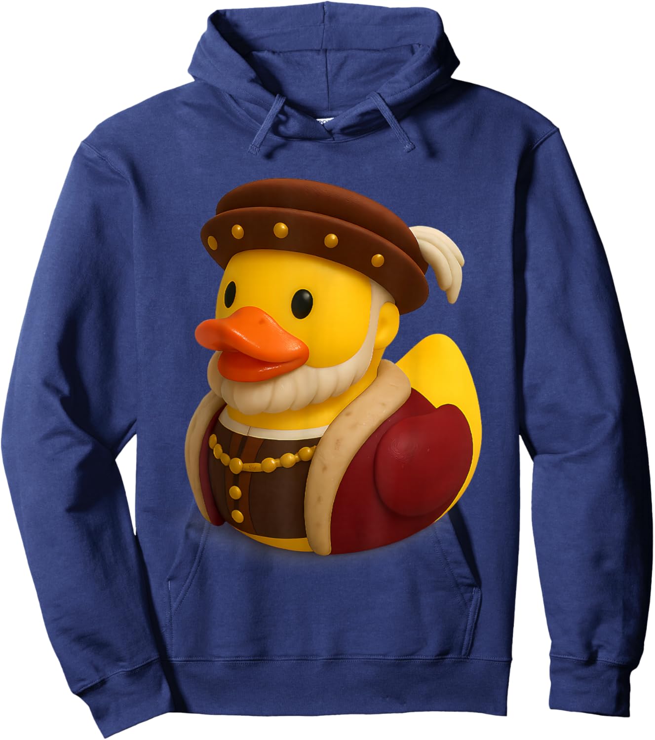 Rubber Duck Henry VIII 8th Eighth Historical Figure Hoodie - Hoodie | Navy
