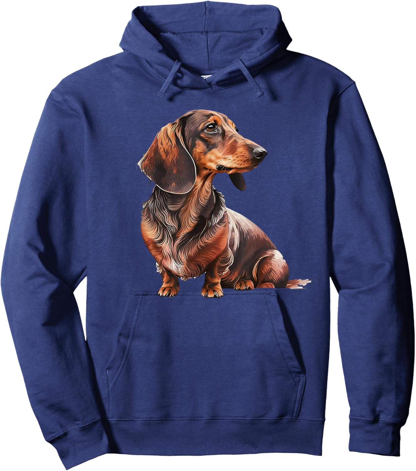 Funny Dachshund Cute Hoodie - Hoodie | Navy