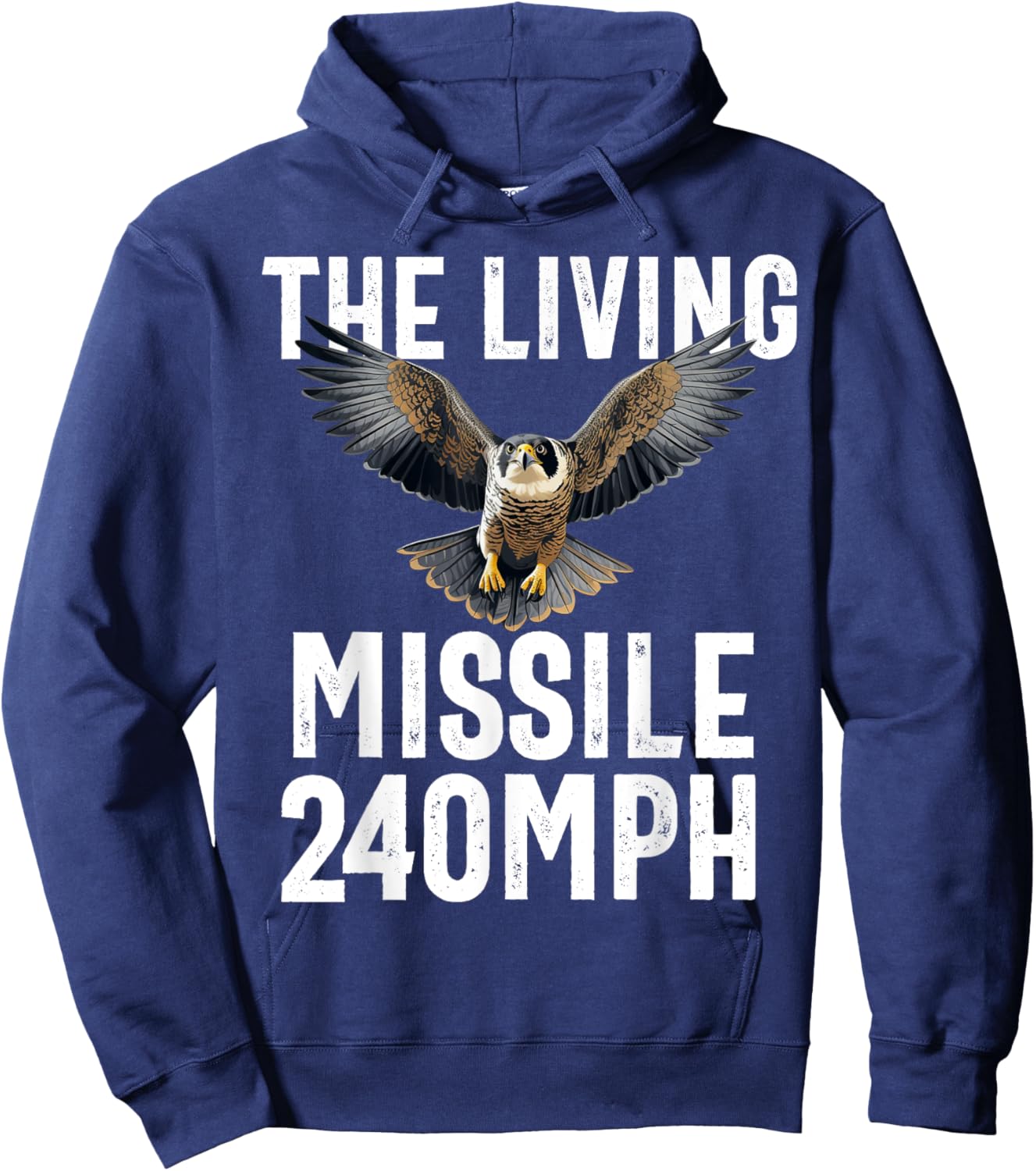 Peregrine Falcon Men Women Falconer Falconry BirdWatching Hoodie - Hoodie | Navy
